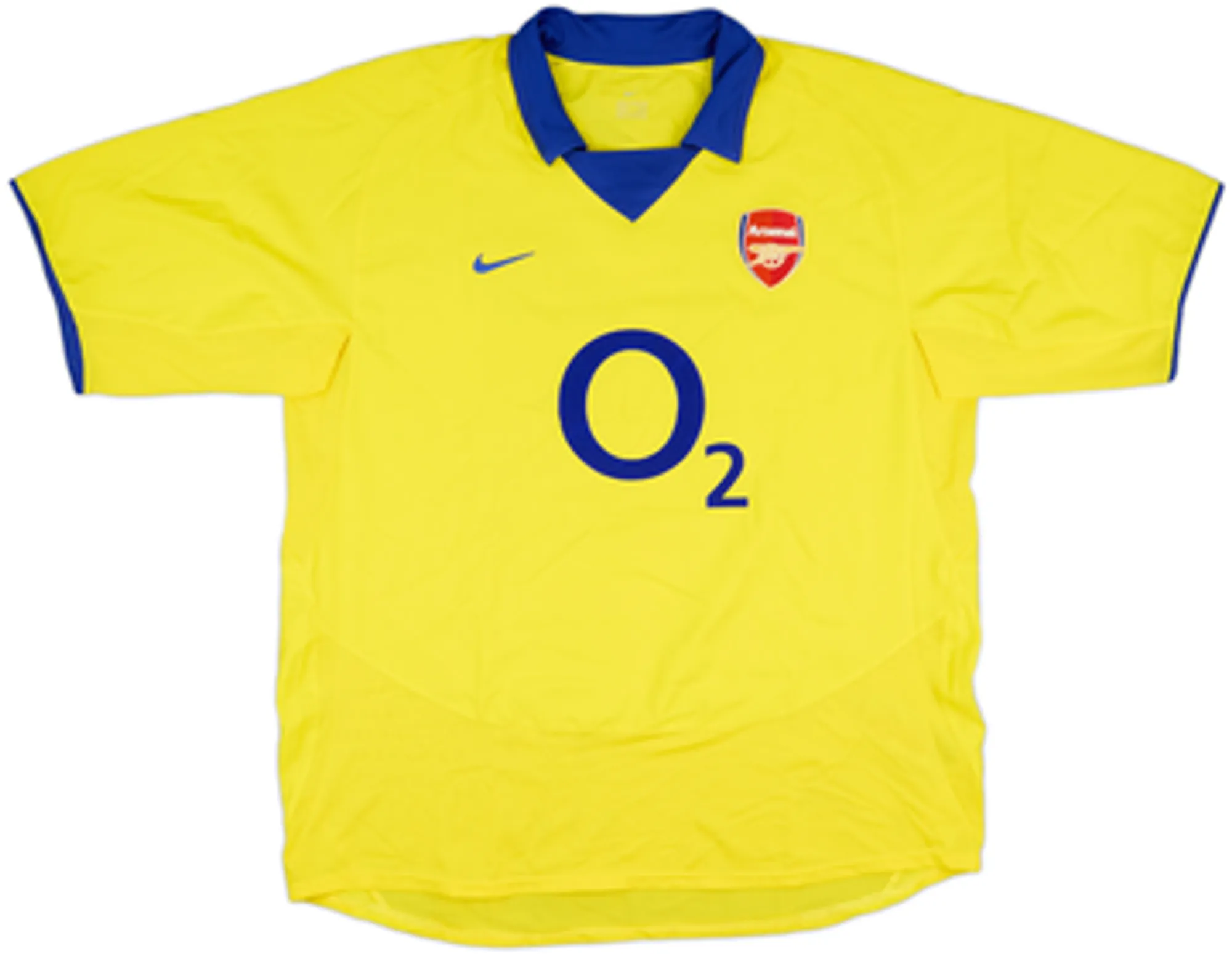 Nike Arsenal Mens SS Player Issue Away Shirt 2003/04