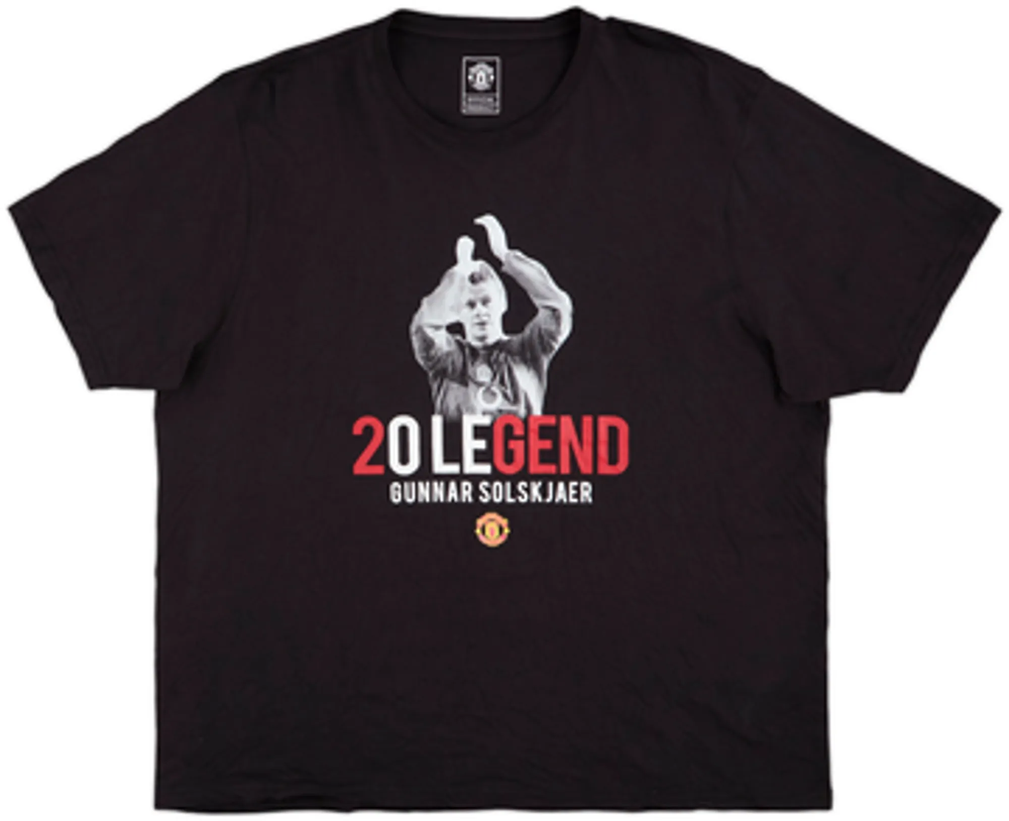 2004-05 Manchester United Graphic Tee - 10/10 - (XL)