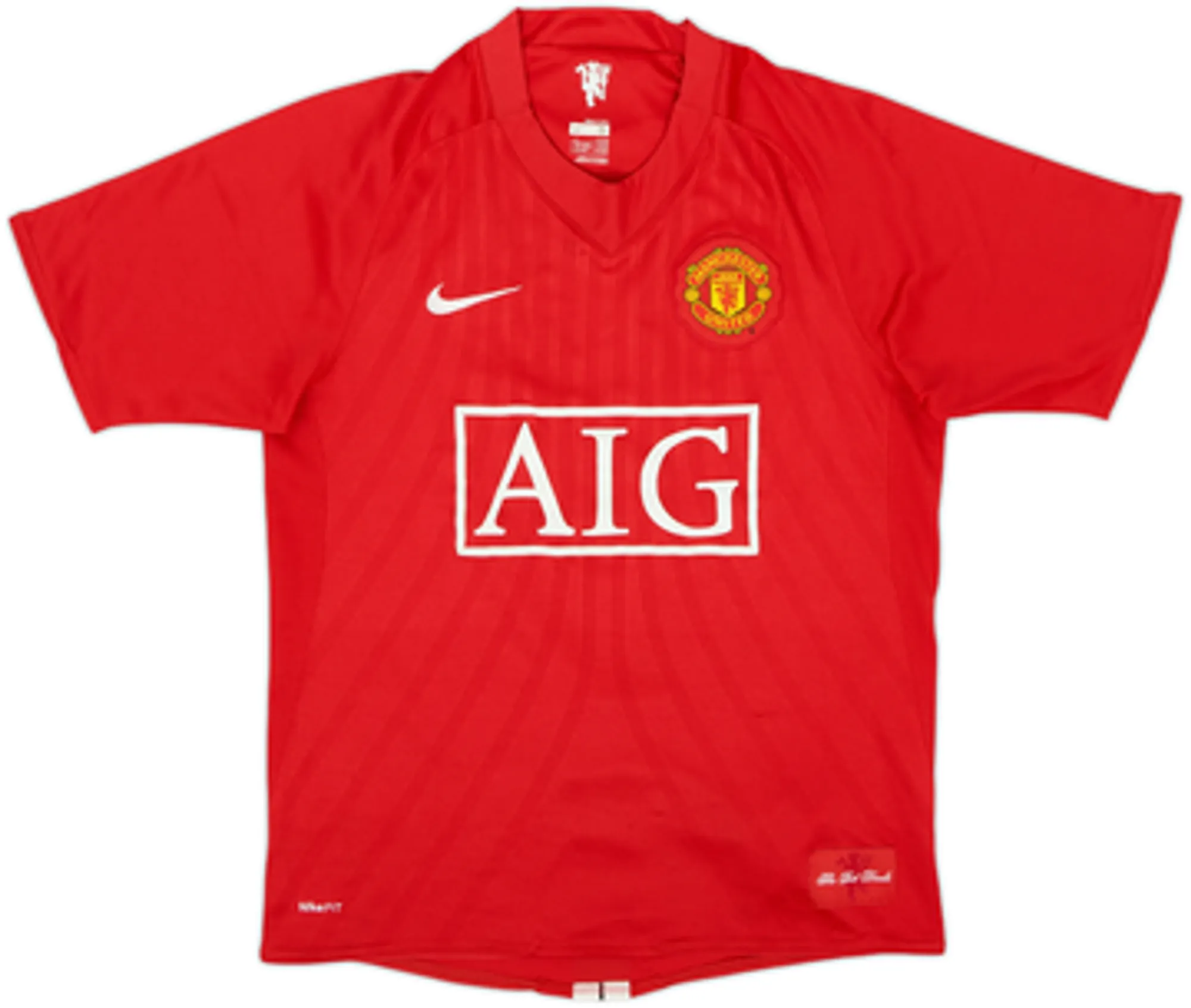 Nike Manchester United Mens SS Home Shirt 2007/09