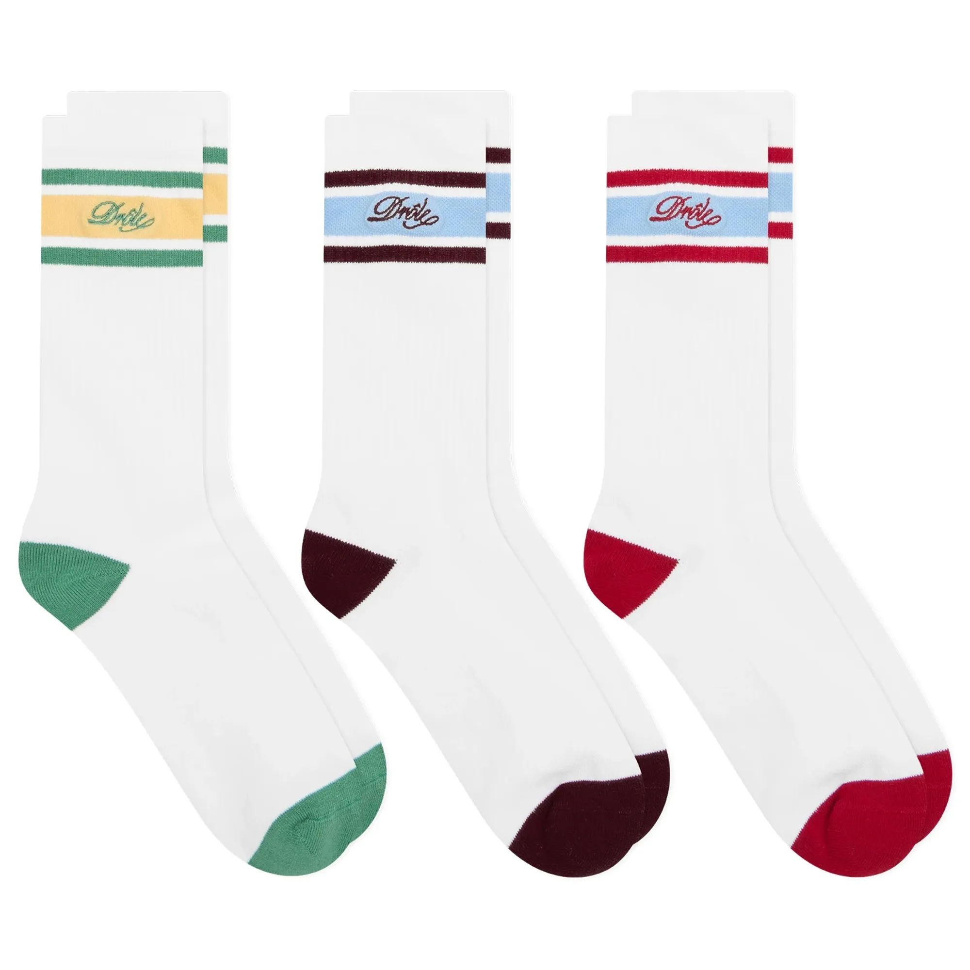 Drole De Monsieur Sock Set Multicolor