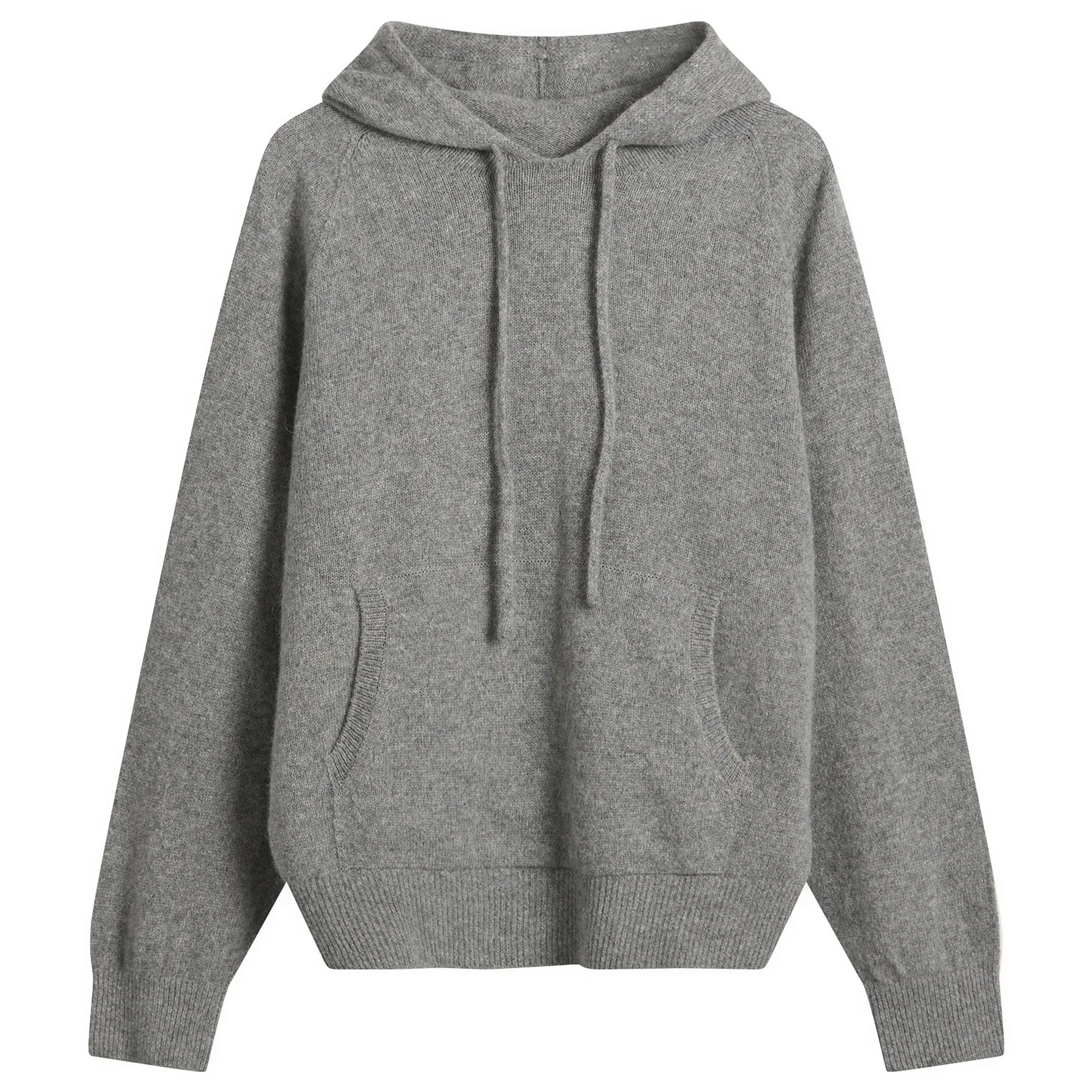 Nothing Written Women's Casta Knit Hoodie Sweater Gray