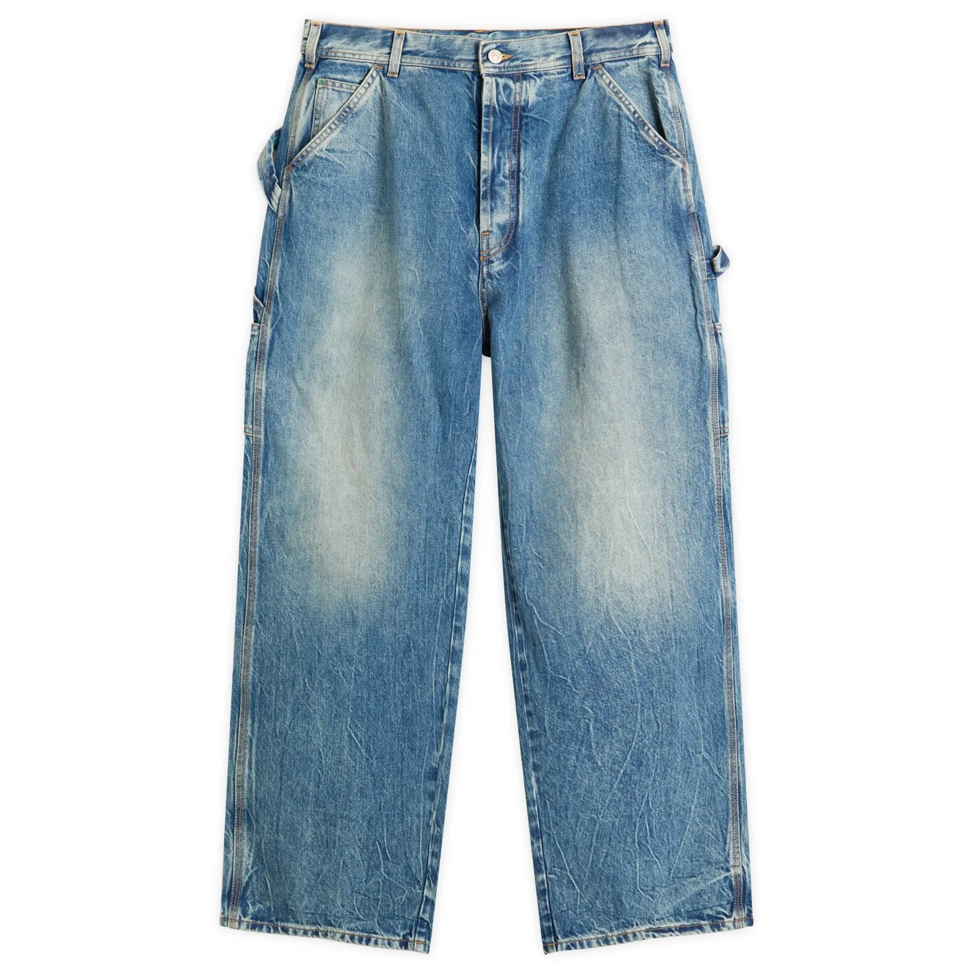 Le Pere Men's Denim Cargo Bepop Marine