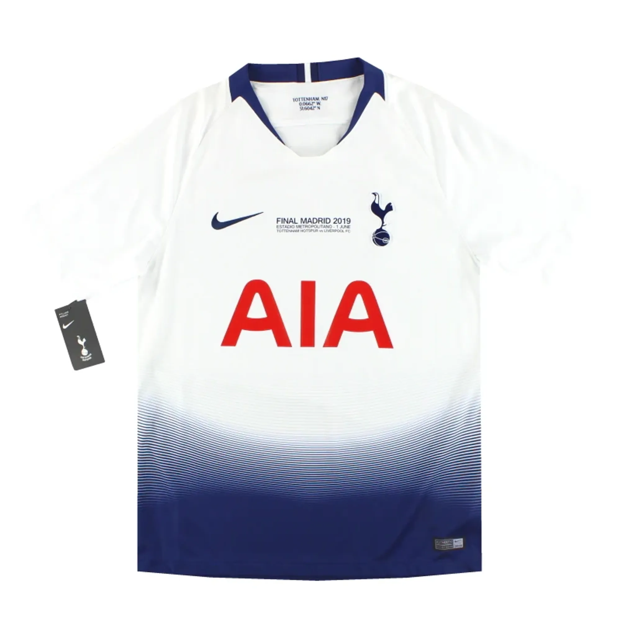 2018-19 Tottenham Nike 'Final Madrid' Home Shirt *w/tags* M - Tottenham Hotspur / w/tags 
