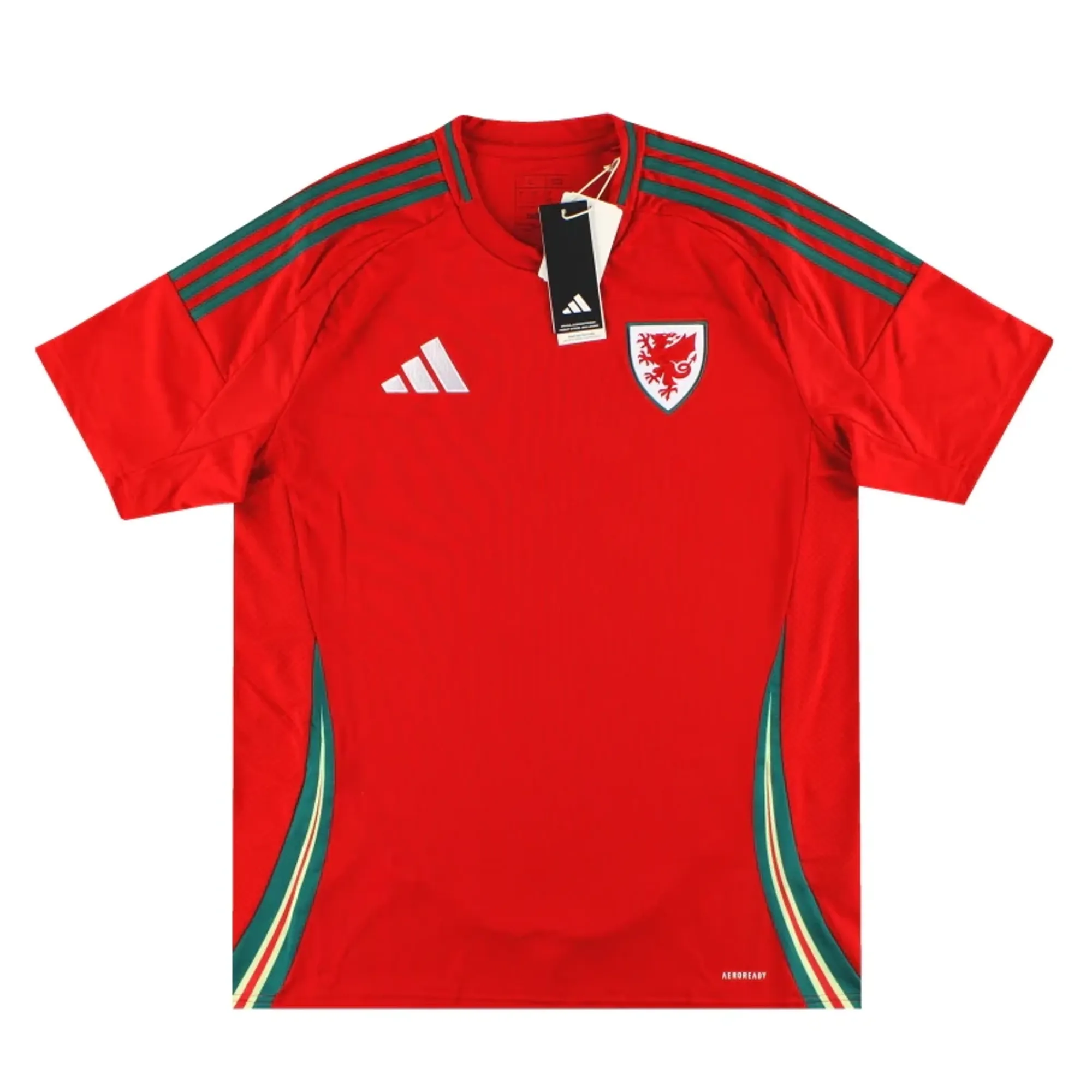 2024-25 Wales adidas Home Shirt *BNIB* - Wales / BNIB