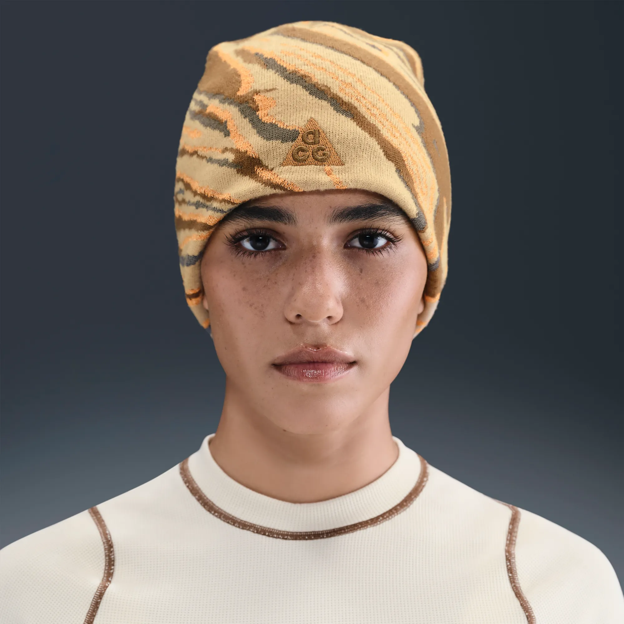 Nike ACG Peak 'Big Bend' Beanie - Brown - Polyester