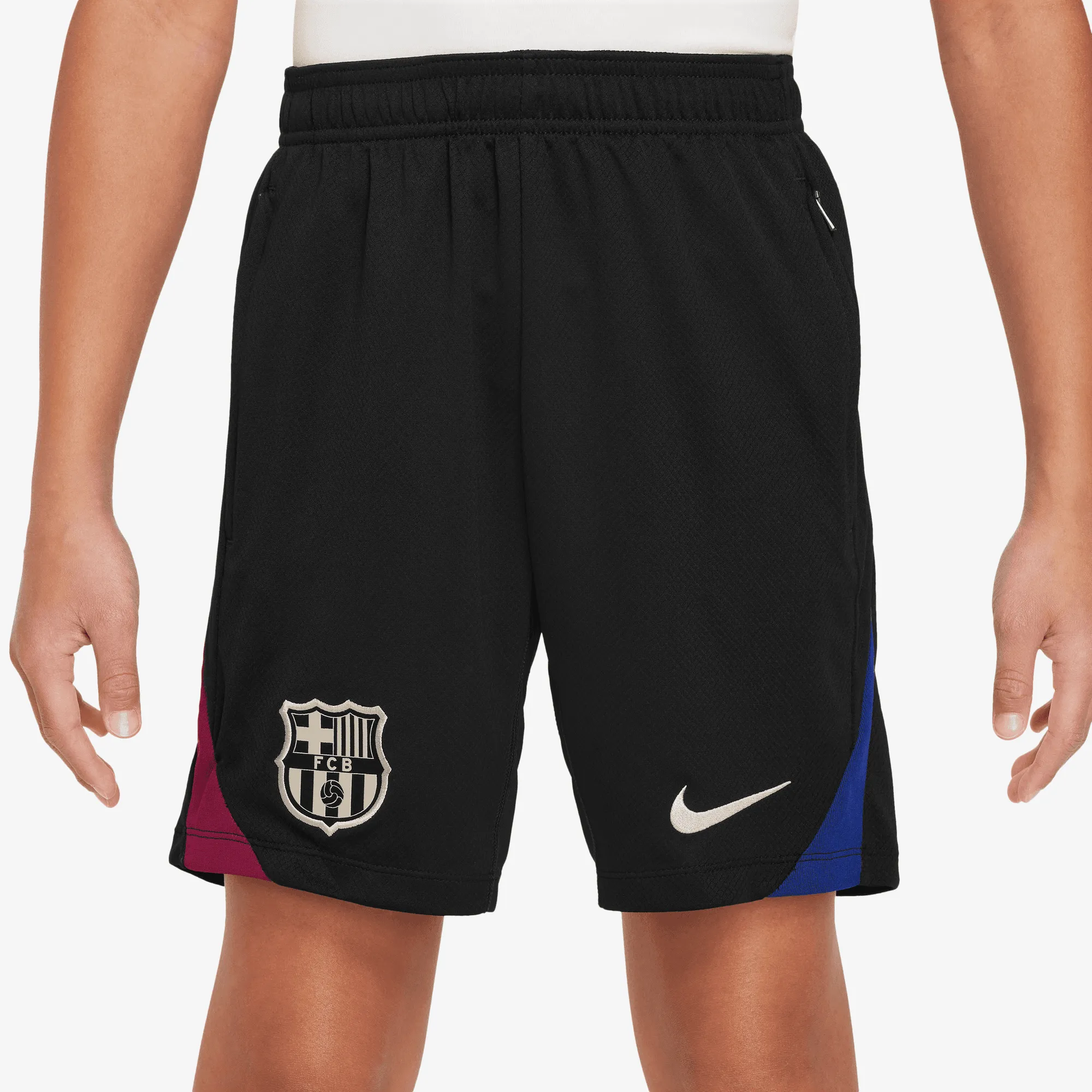 Barcelona Nike Strike Training Short - Black - Kids