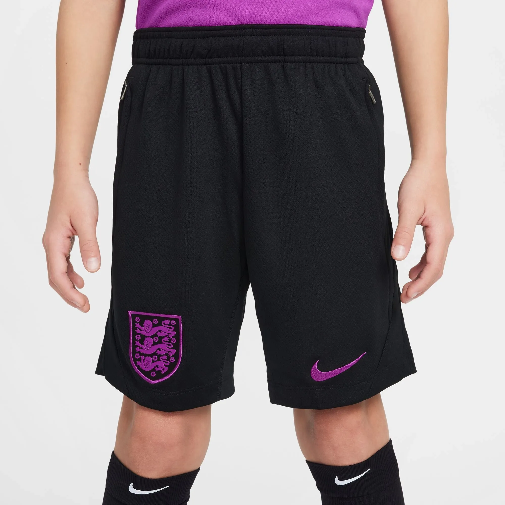 England Lionesses Nike Strike Training Short 2025 - Black - Kids