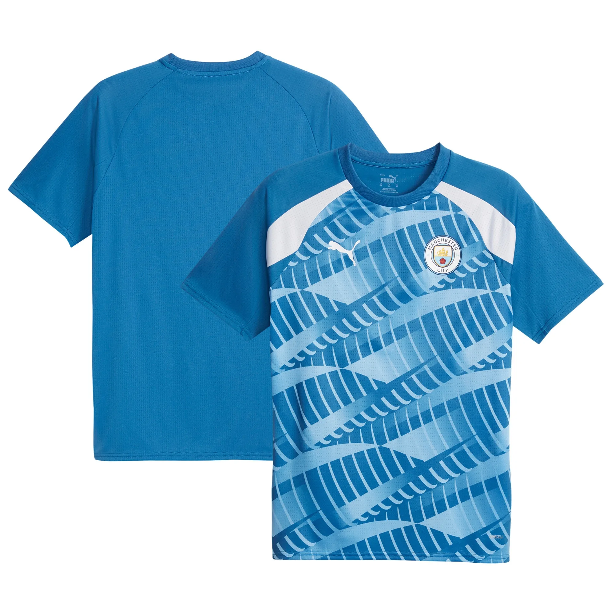 Manchester City Puma Pre Match Top - Blue