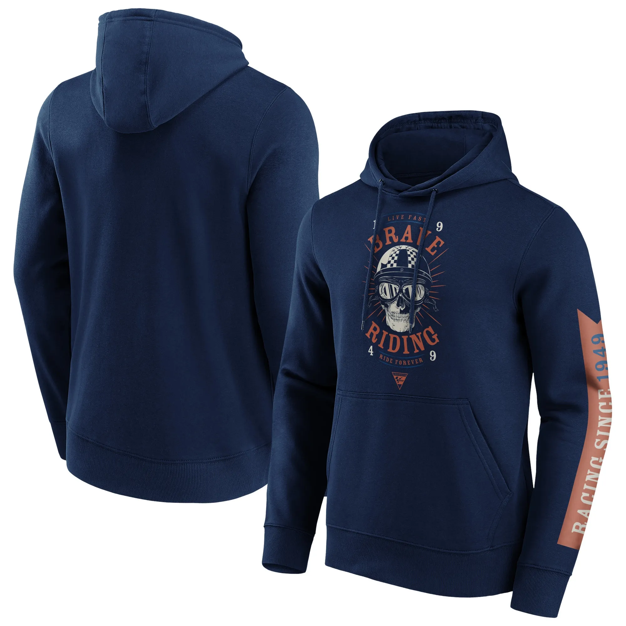 MotoGP™ Legends Live Fast Graphic Hoodie - Navy