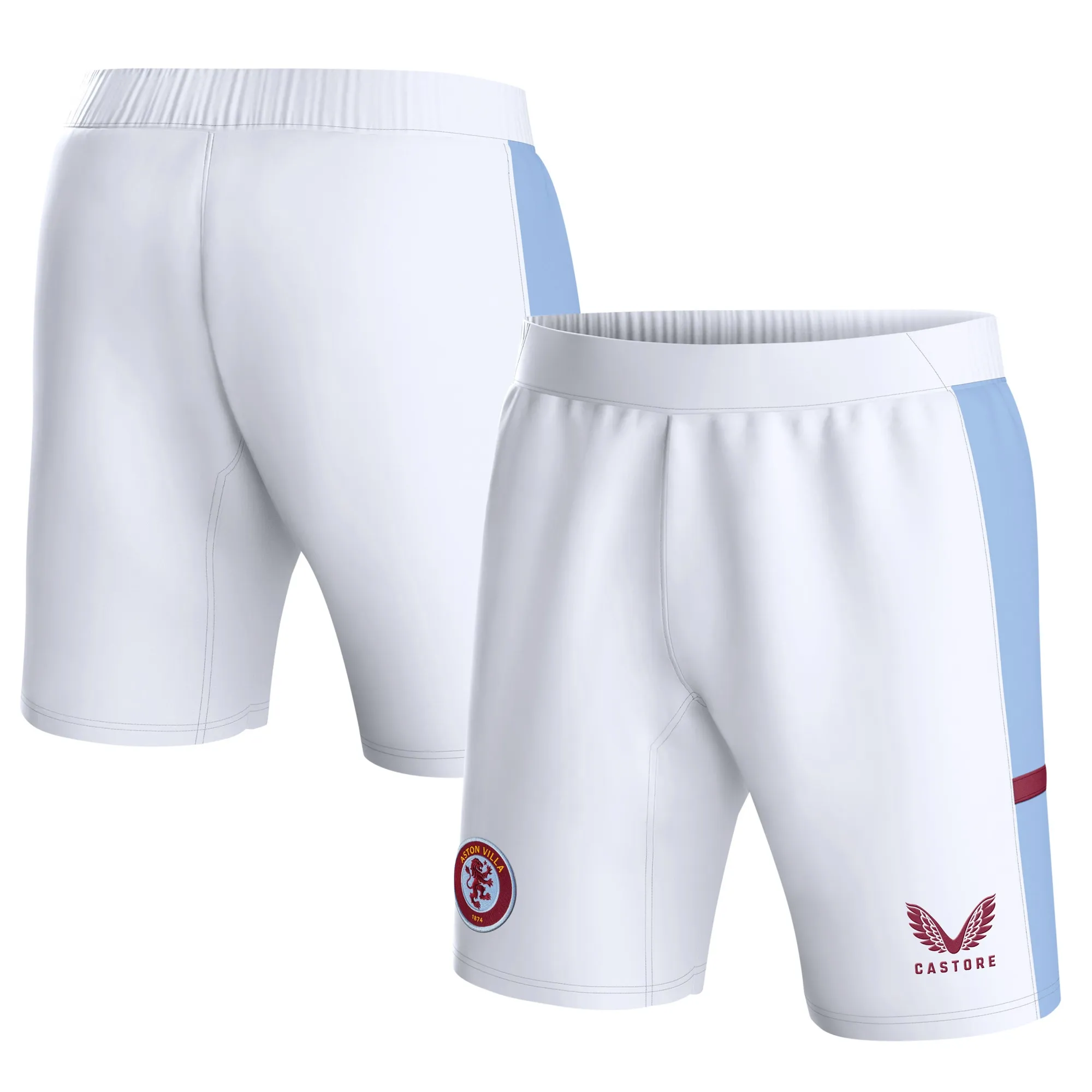 Aston Villa Castore Home Shorts 2023-24