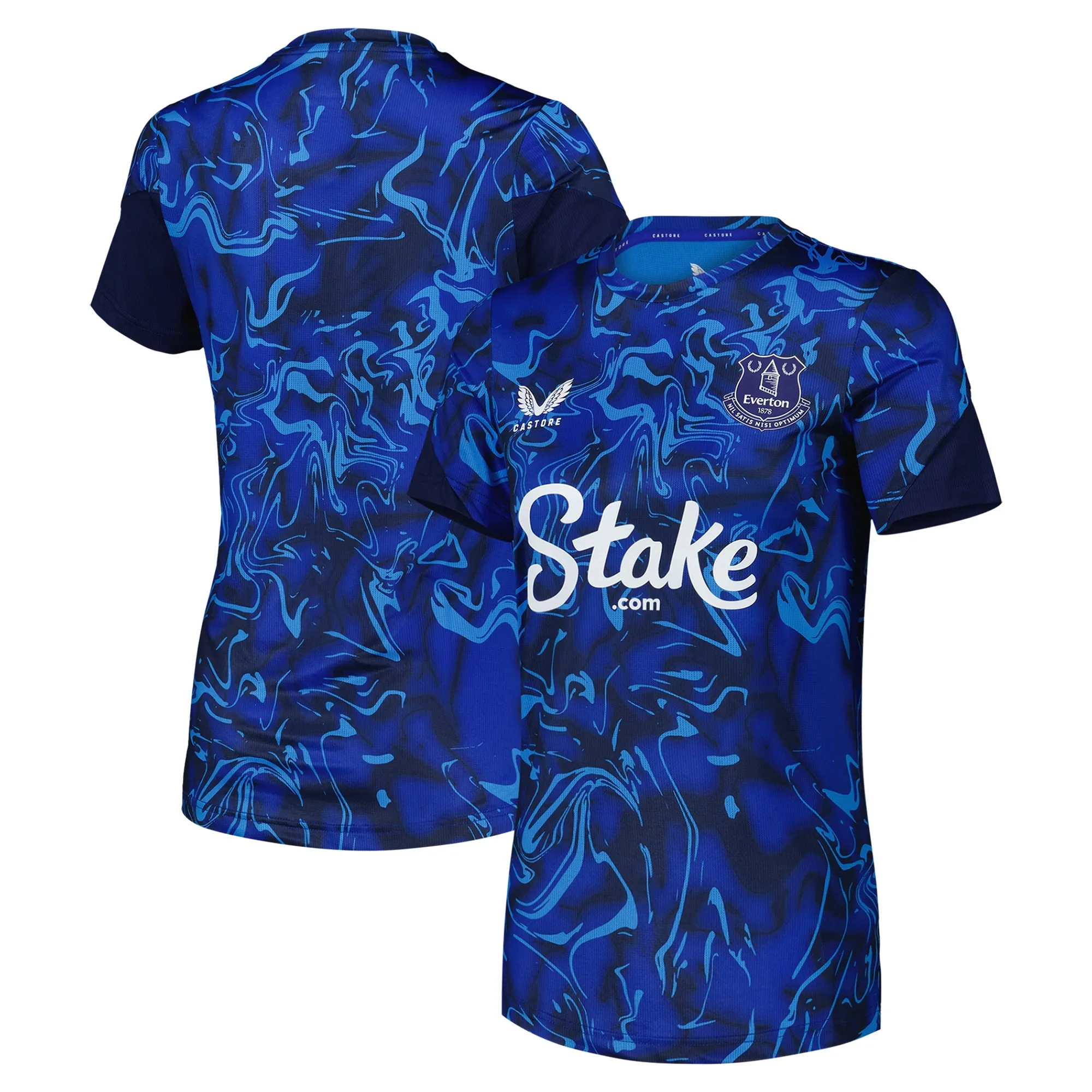 Everton Castore League Matchday Top - Navy - Womens