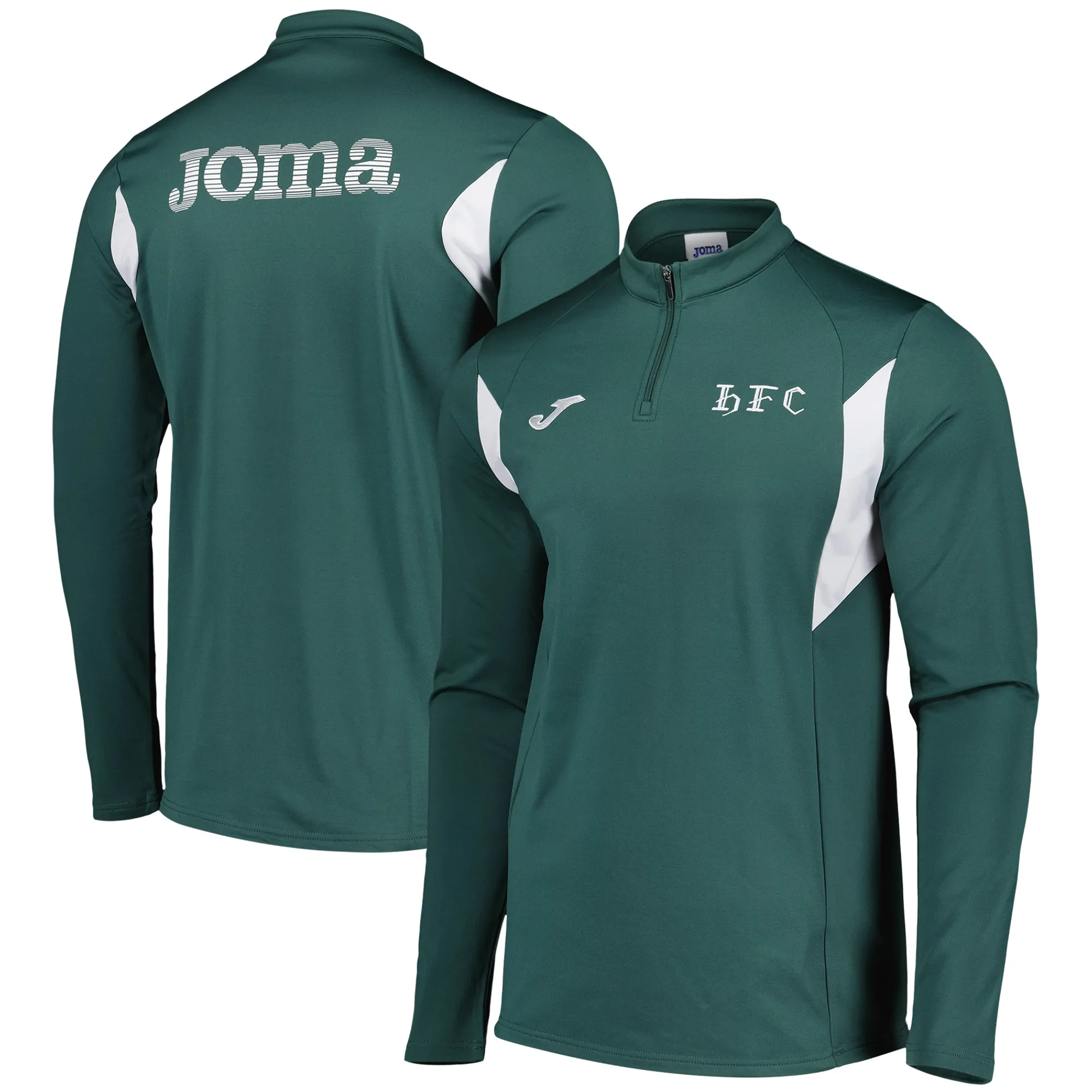 Hibernian Joma Player Training Midlayer Top - Green
