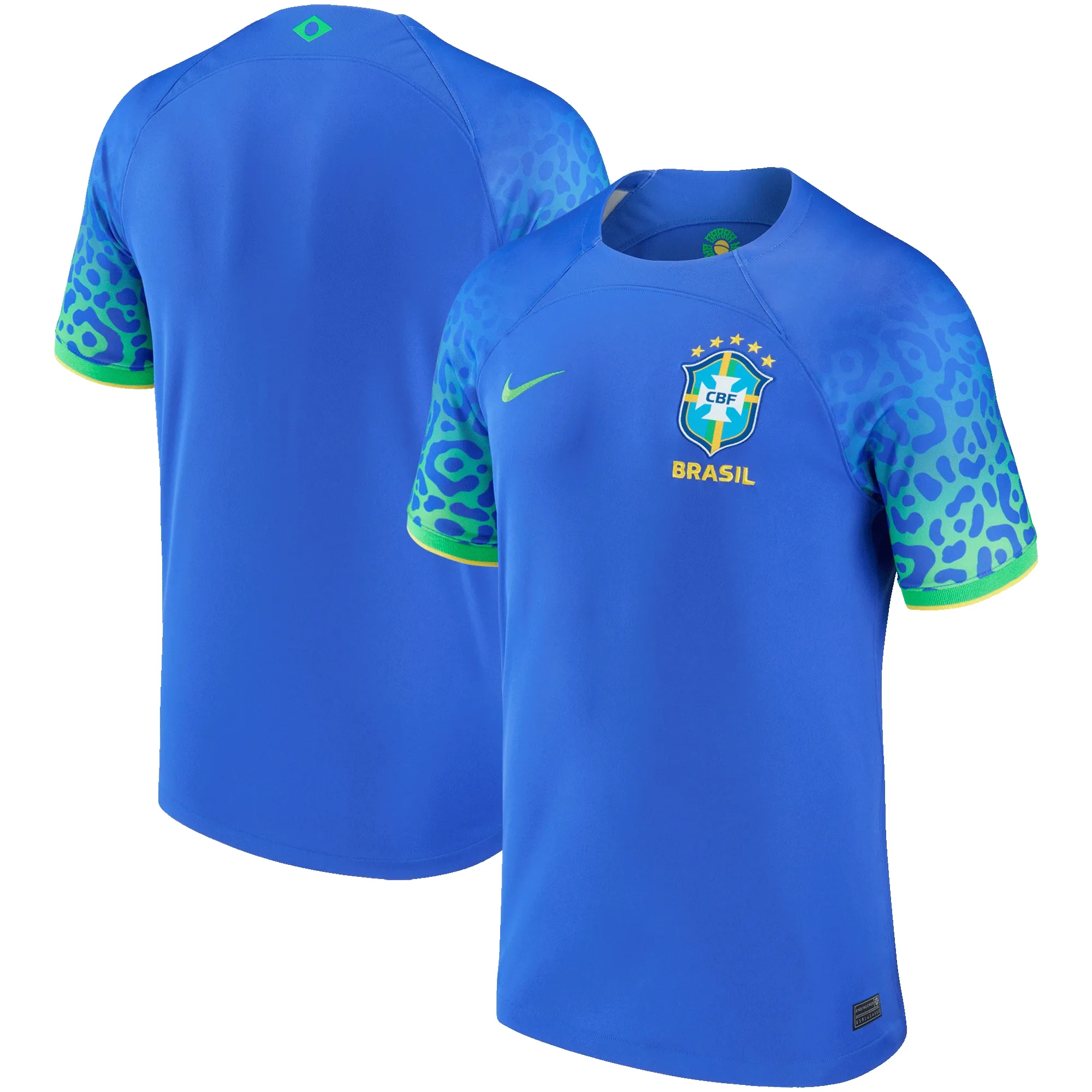 Brazil Away Stadium Shirt 2022 - Kids