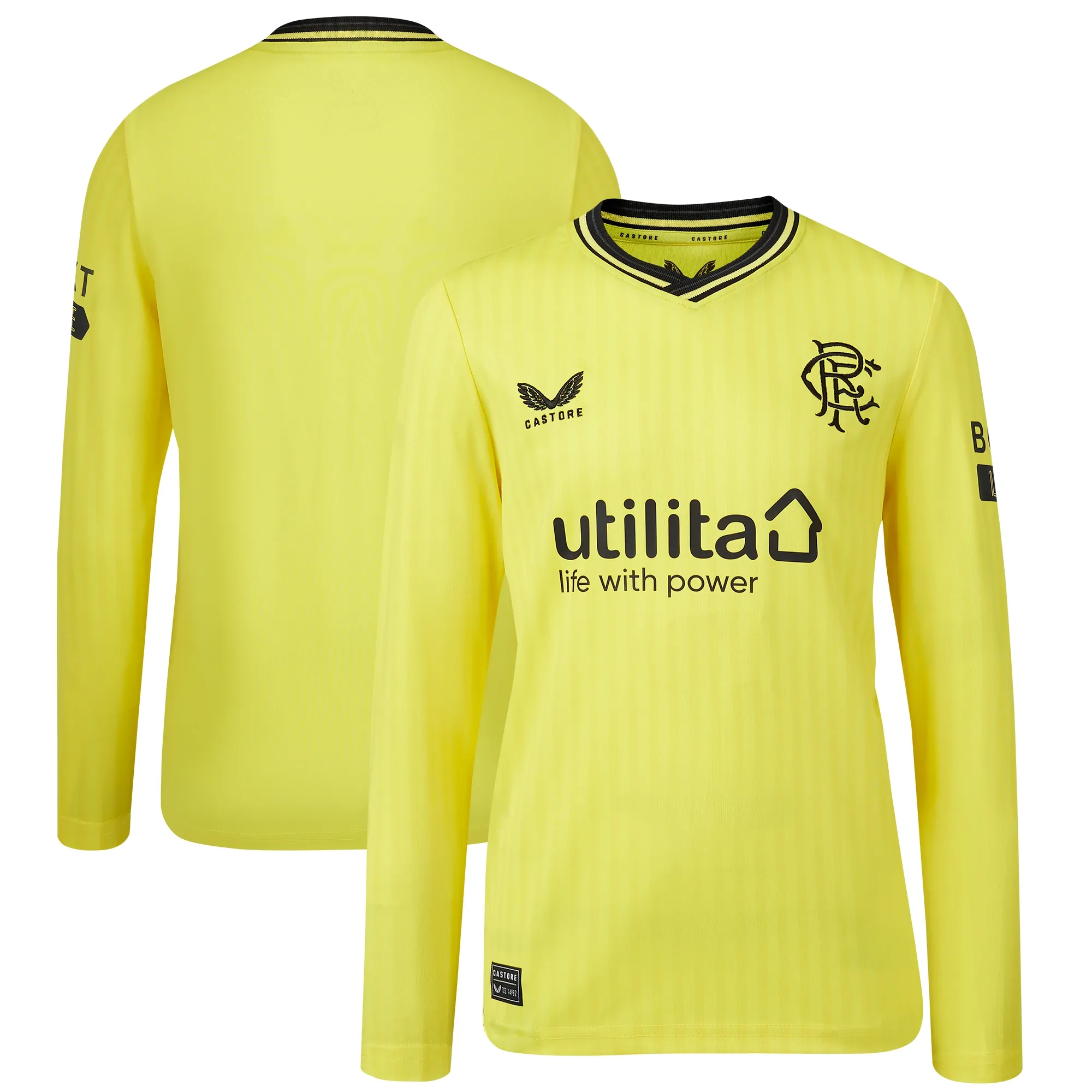 Glasgow Rangers Home Goalkeeper Shirt 2023-24 - Kids
