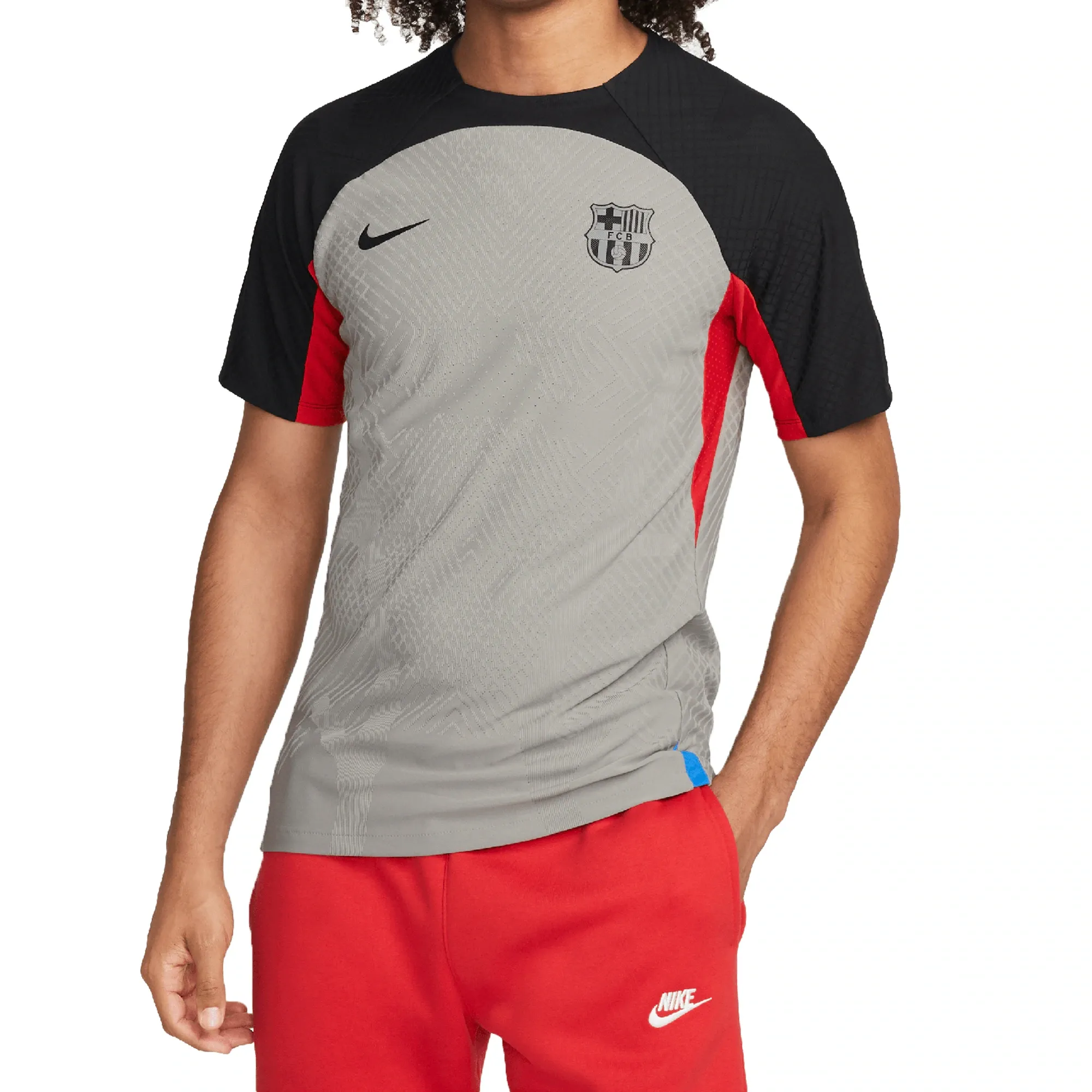 Barcelona Strike Short Sleeve Top - Grey