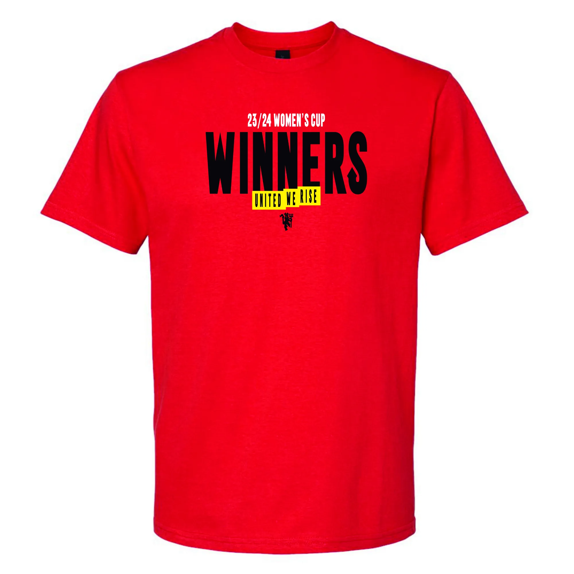 Manchester United Women's FA Cup Winners 2024 History Makers T-Shirt - Red - Unisex
