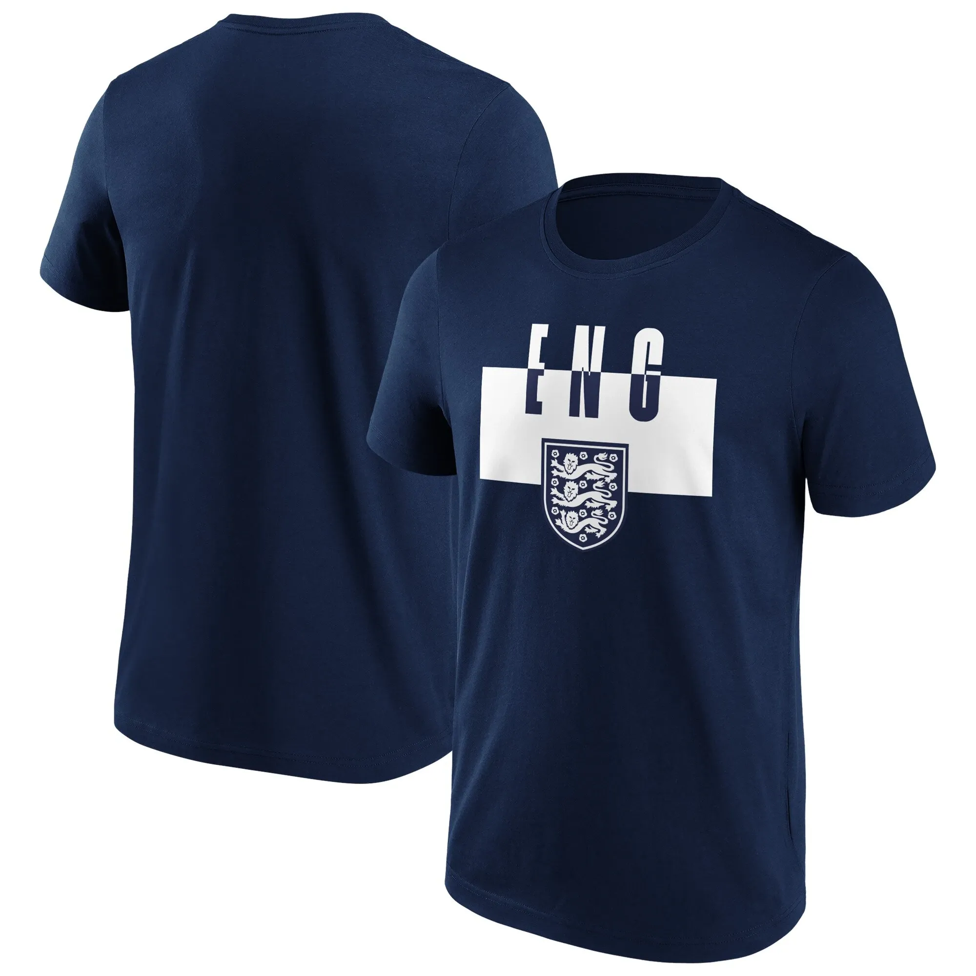England Revert Graphic T-Shirt - Navy - Mens