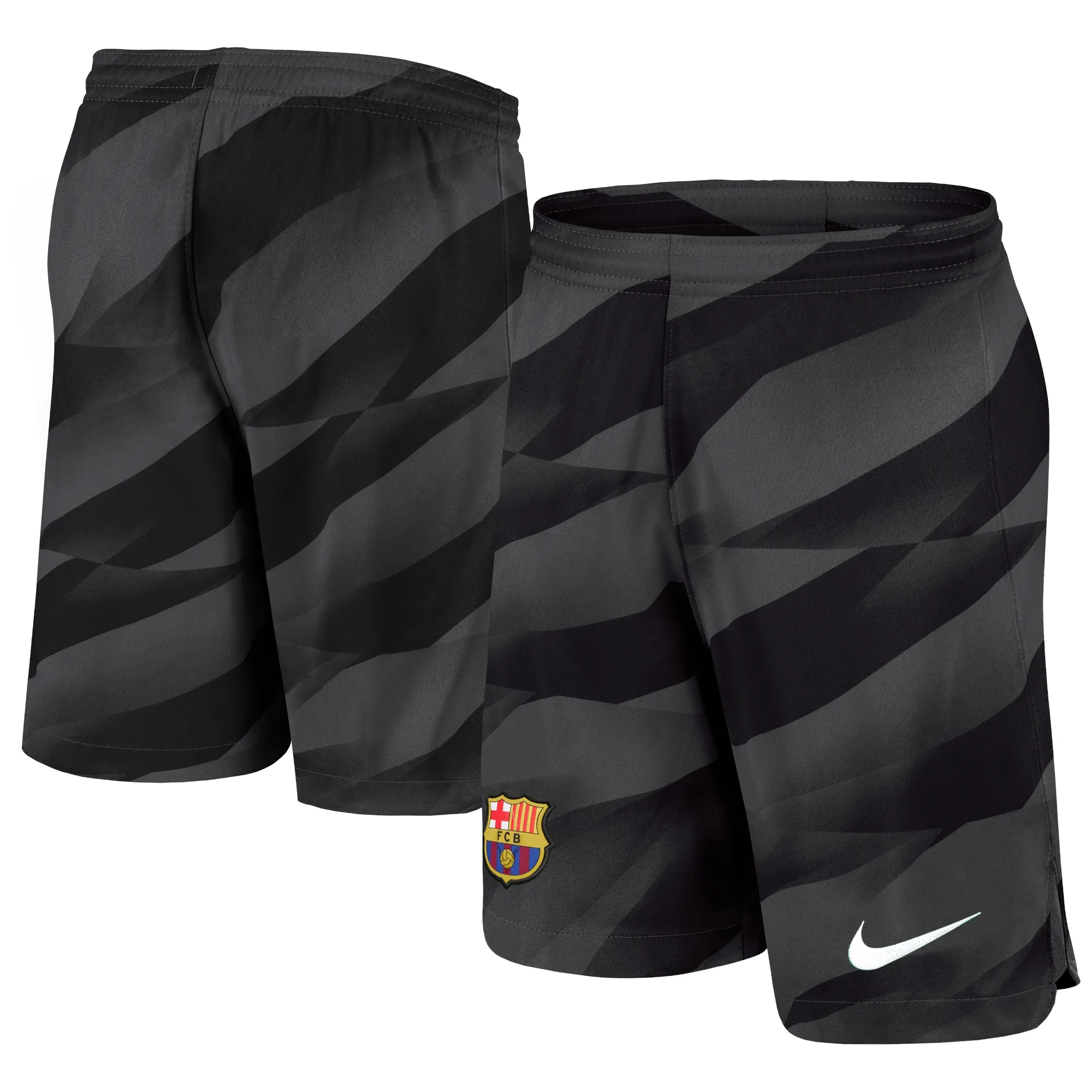 Barcelona Nike Goalkeeper Stadium Shorts 2023-24