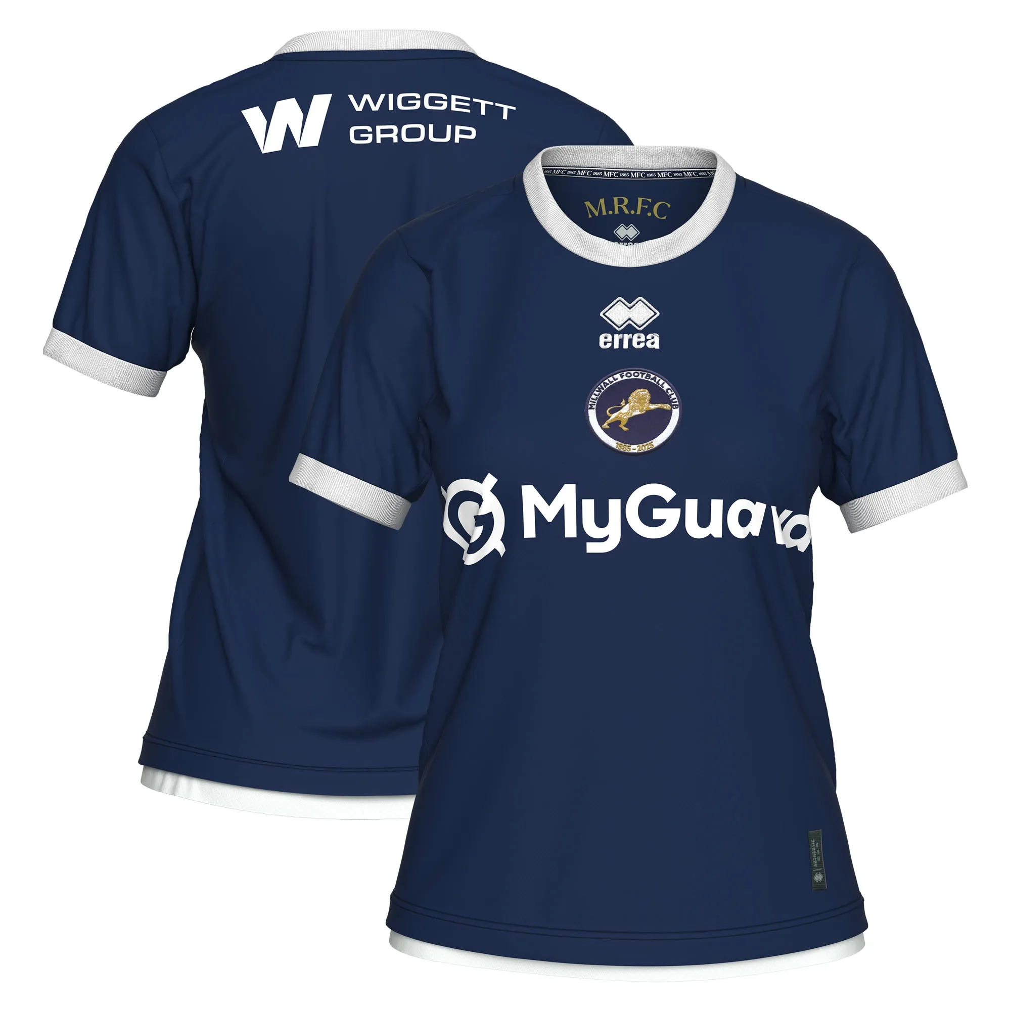 Millwall Errea Home Shirt 2025-26 - Womens
