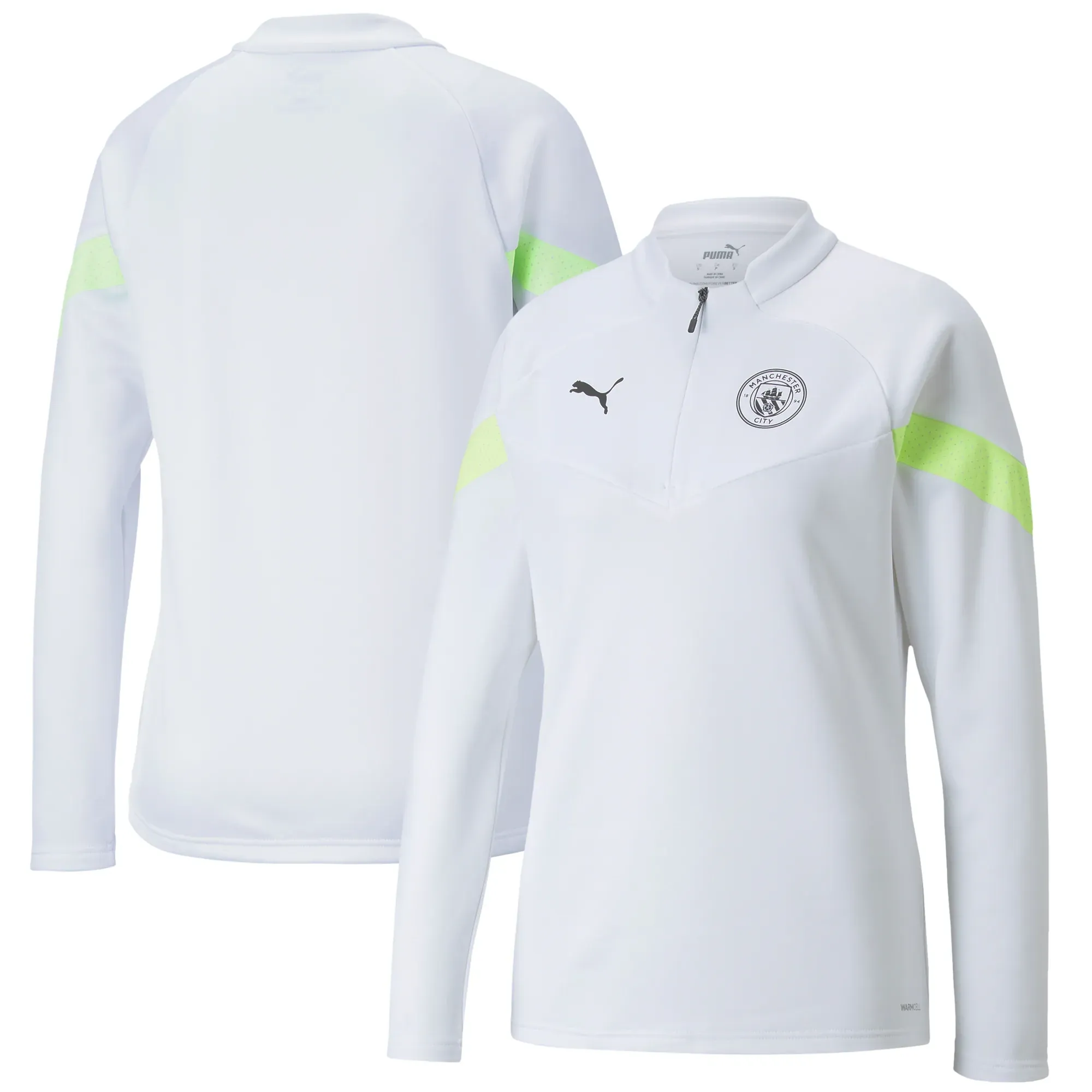 Manchester City Training Fleece - White - Womens