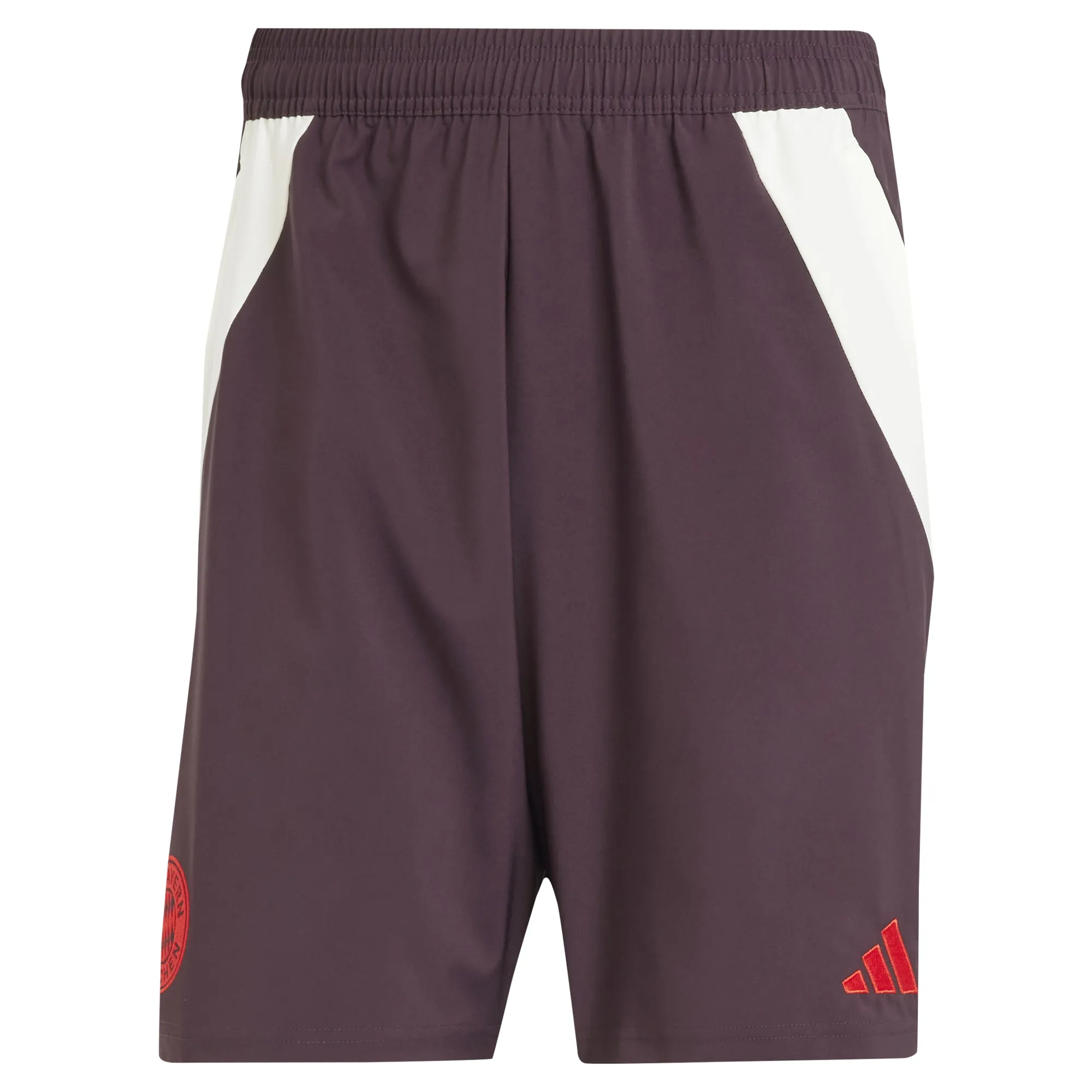FC Bayern adidas Training Down Time Shorts - Maroon