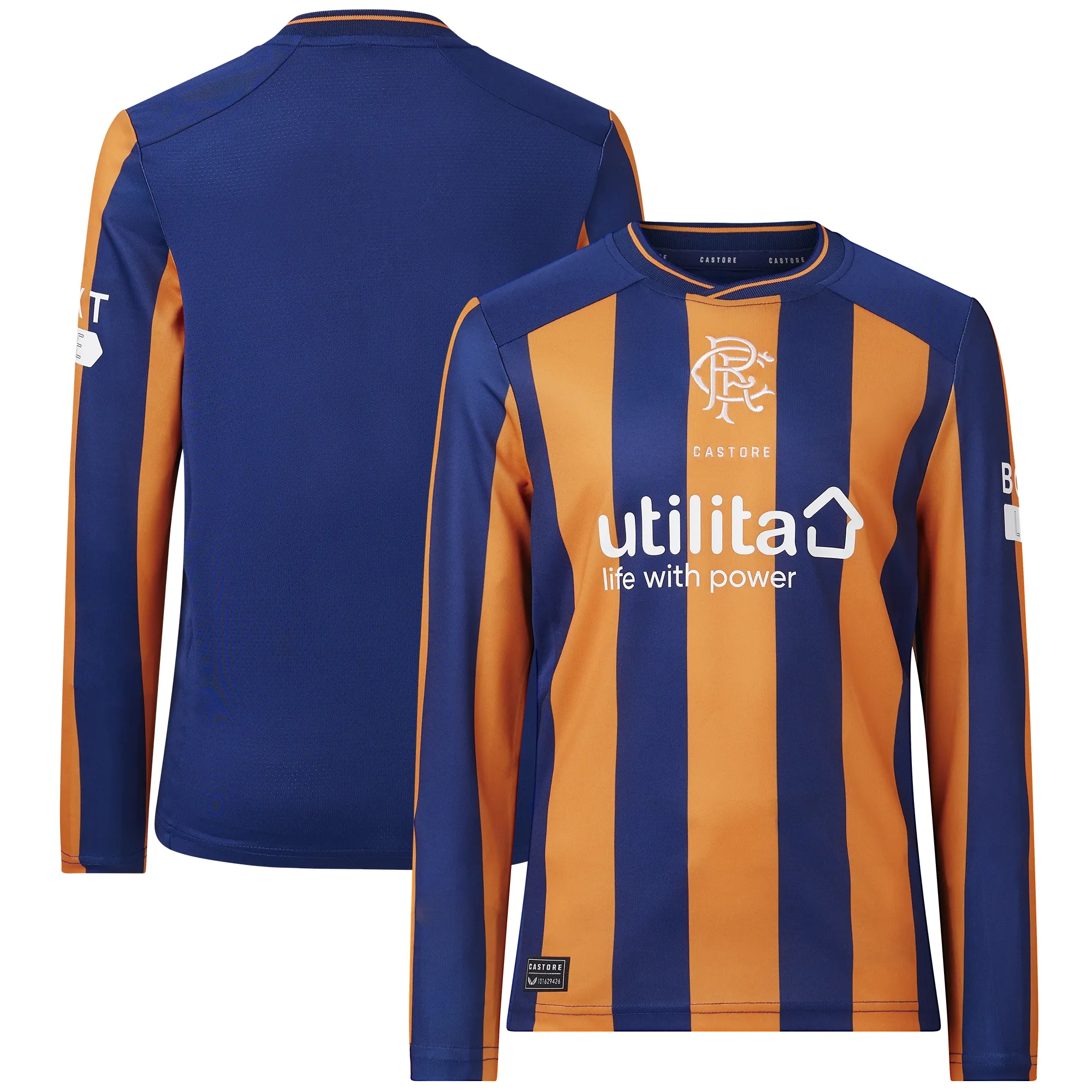 Glasgow Rangers Third Shirt 2023-24 - Long Sleeve - Kids