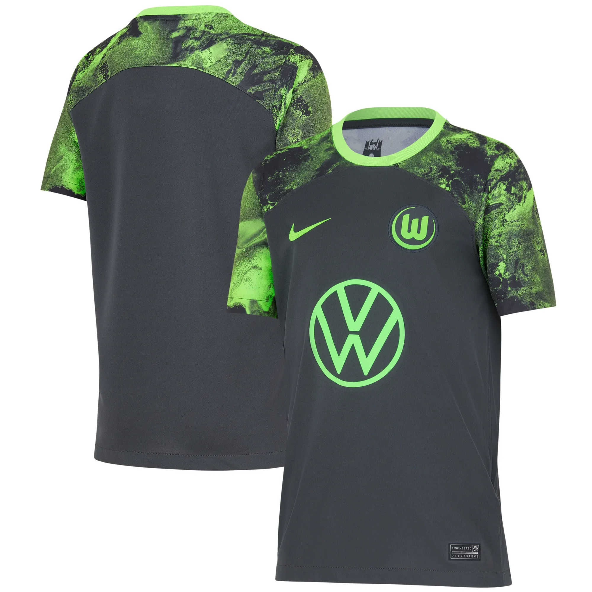 VfL Wolfsburg Away Stadium Shirt 2023-24 - Kids