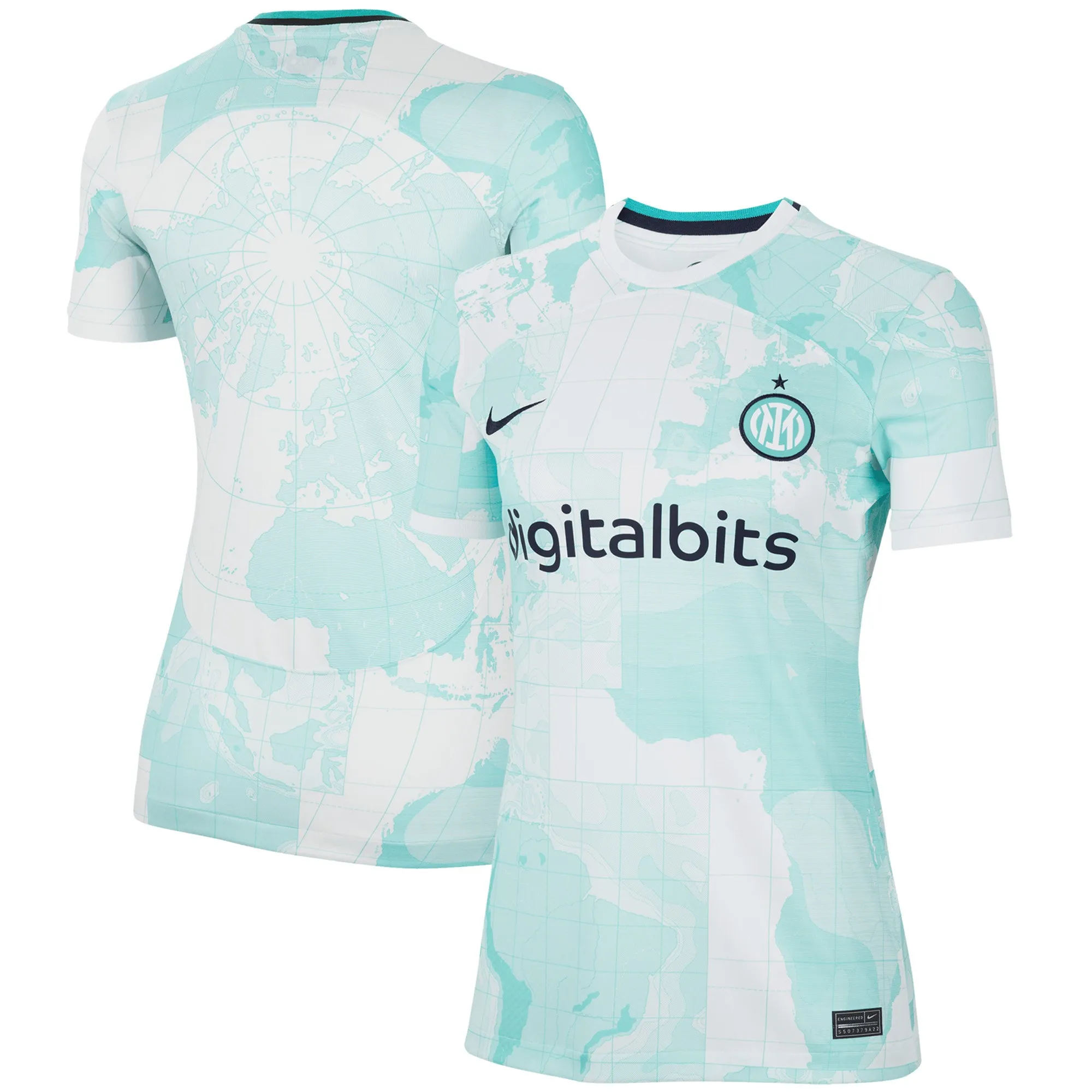 Inter Milan Away Stadium Shirt 2022-23 - Womens
