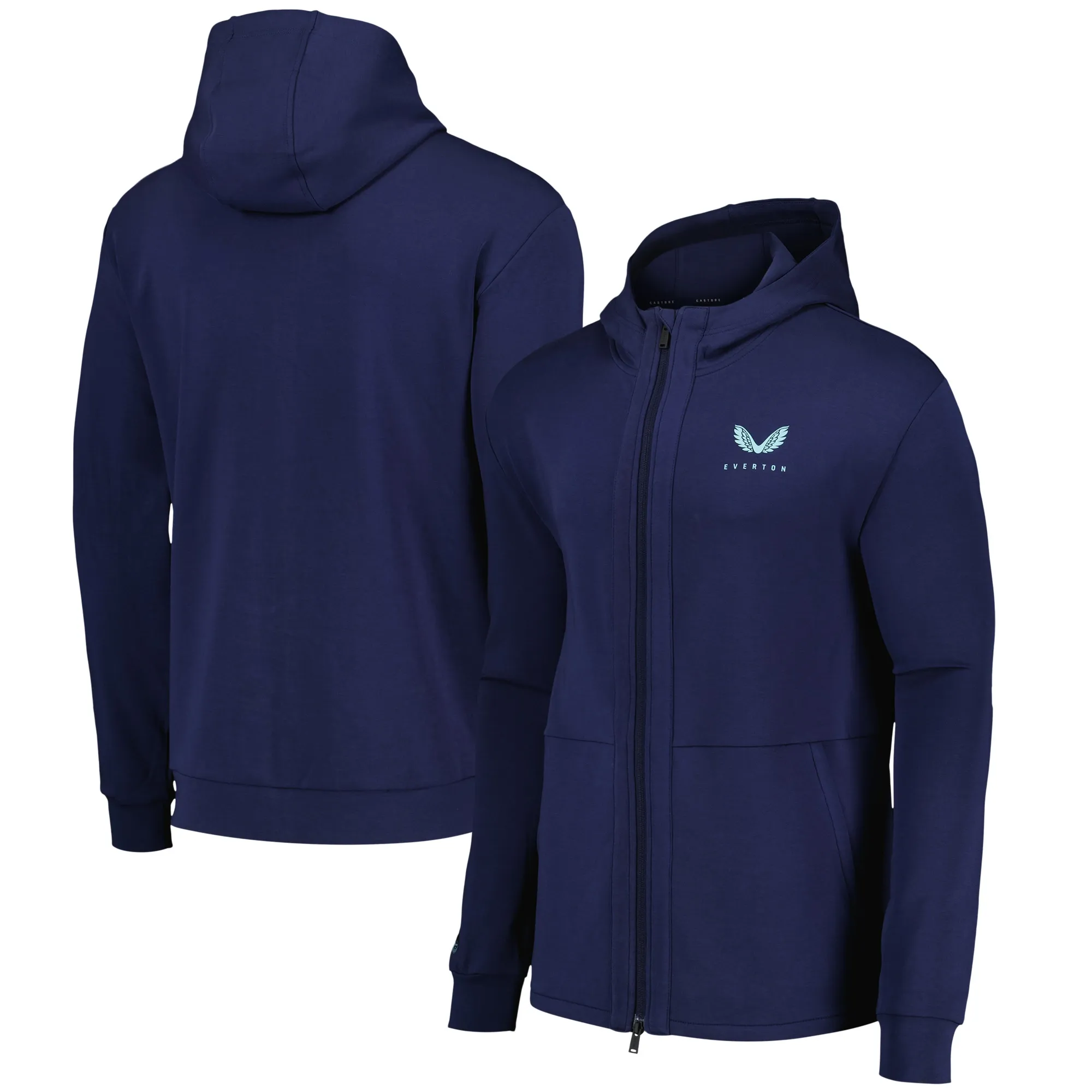 Everton Castore Travel Jacket - Navy