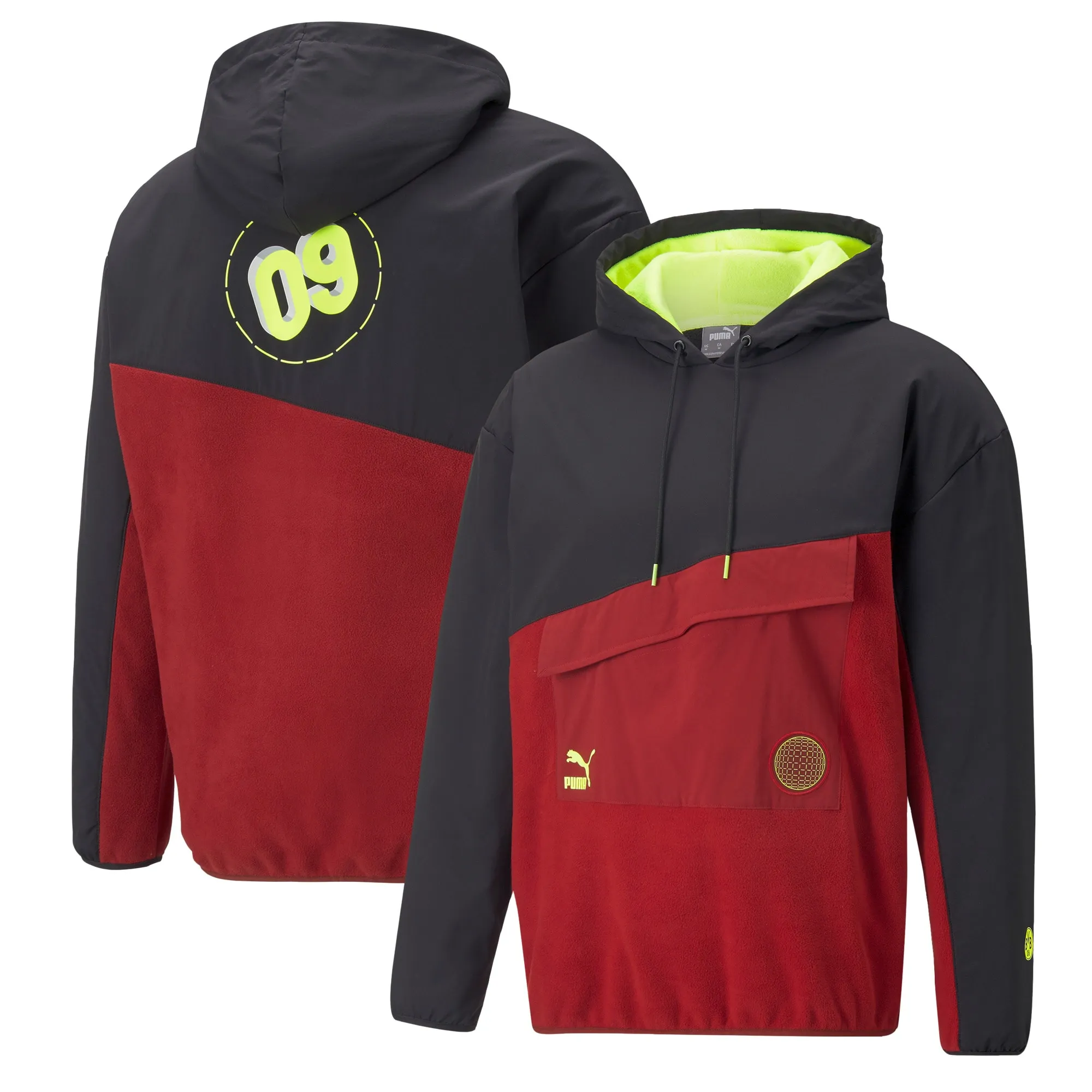 Borussia Dortmund FtblStatement Winterized Hoodie - Red