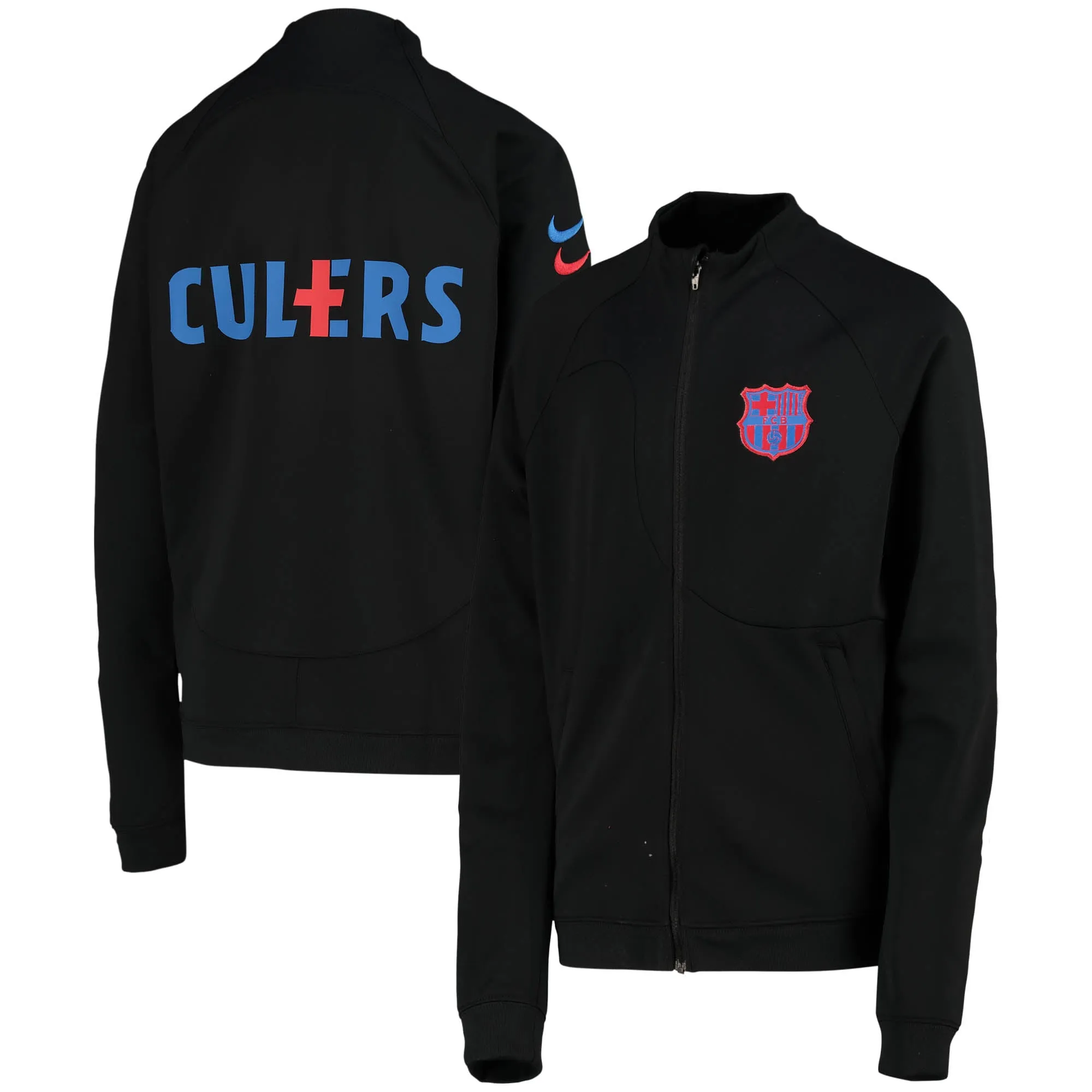 Barcelona Anthem Jacket - Black - Kids