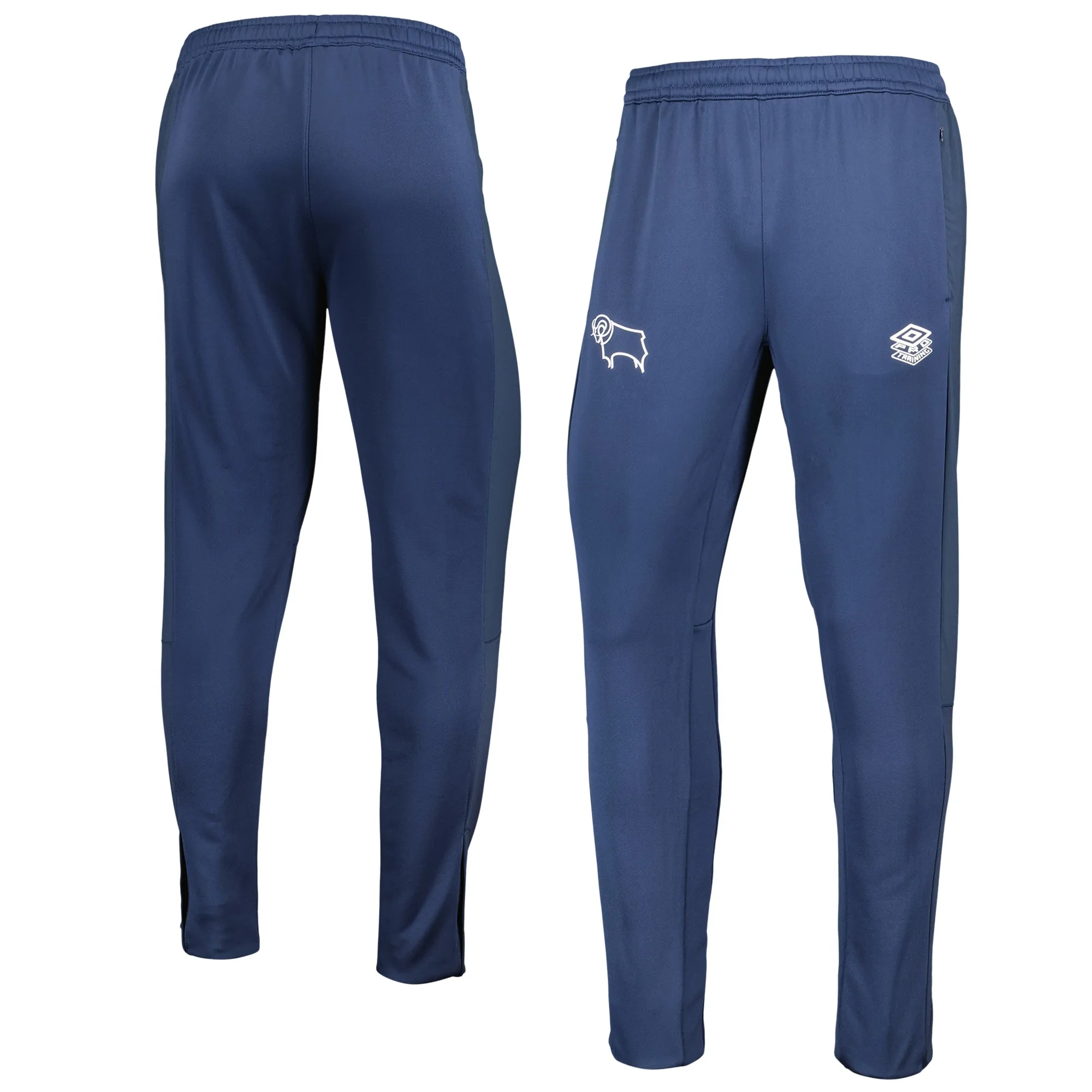 Derby County Umbro Training Tapered Pants - Navy