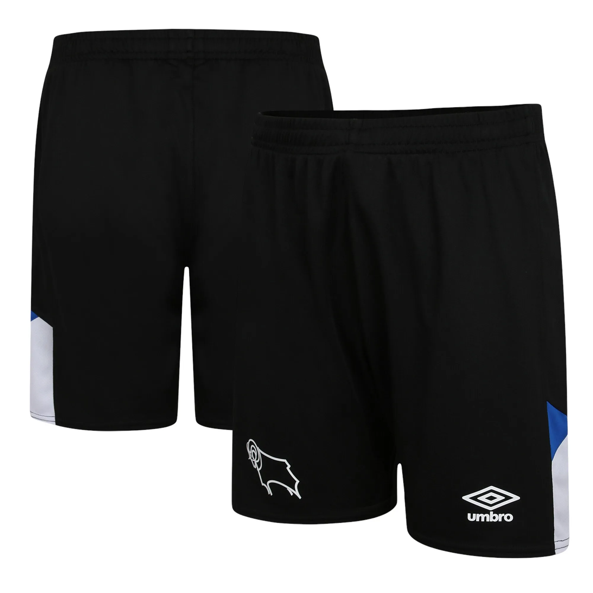 Derby County Home Shorts 2021-22 - Kids