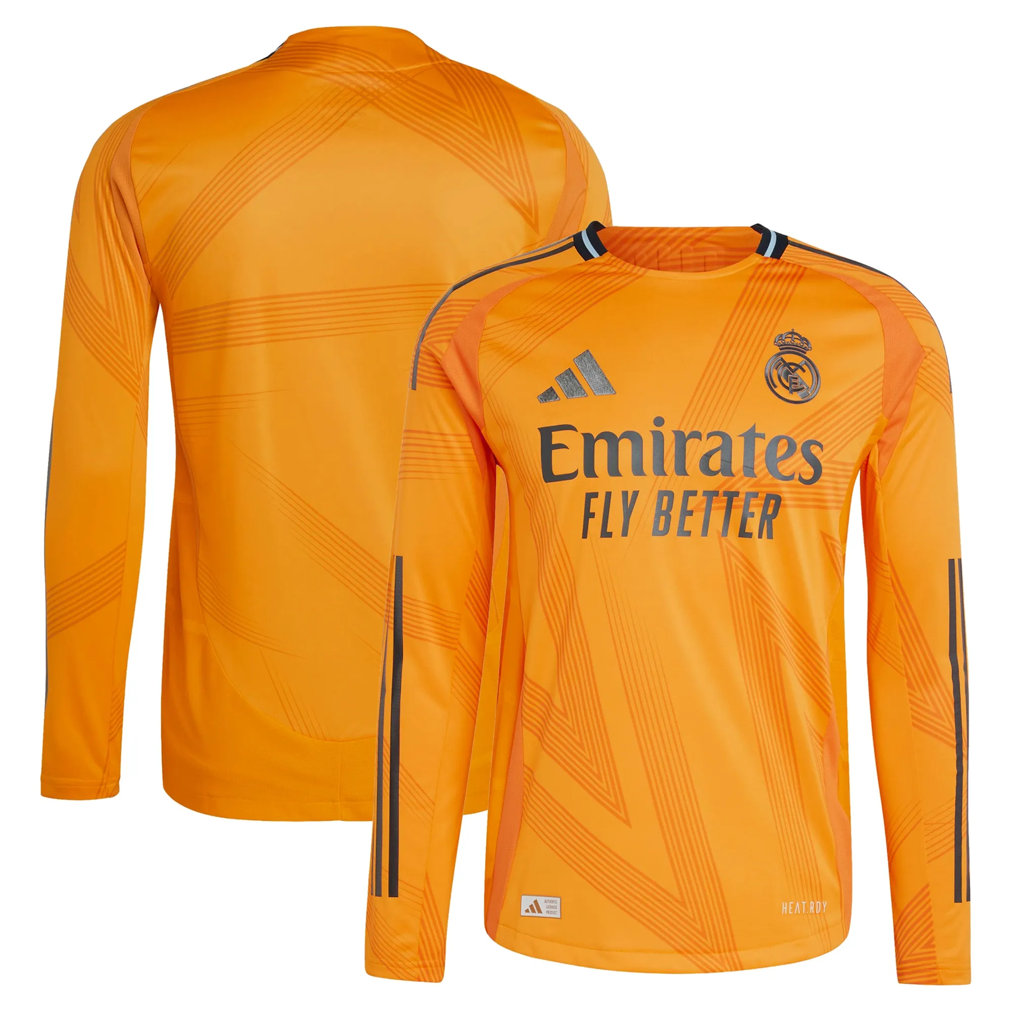 Real Madrid adidas Away Authentic Shirt 2024-25 - Long Sleeve
