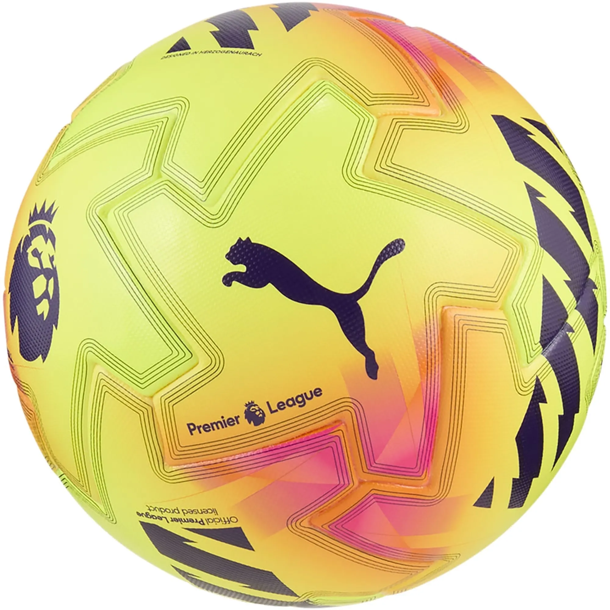 Puma Orbita Pro Premier League Lights Football - Yellow