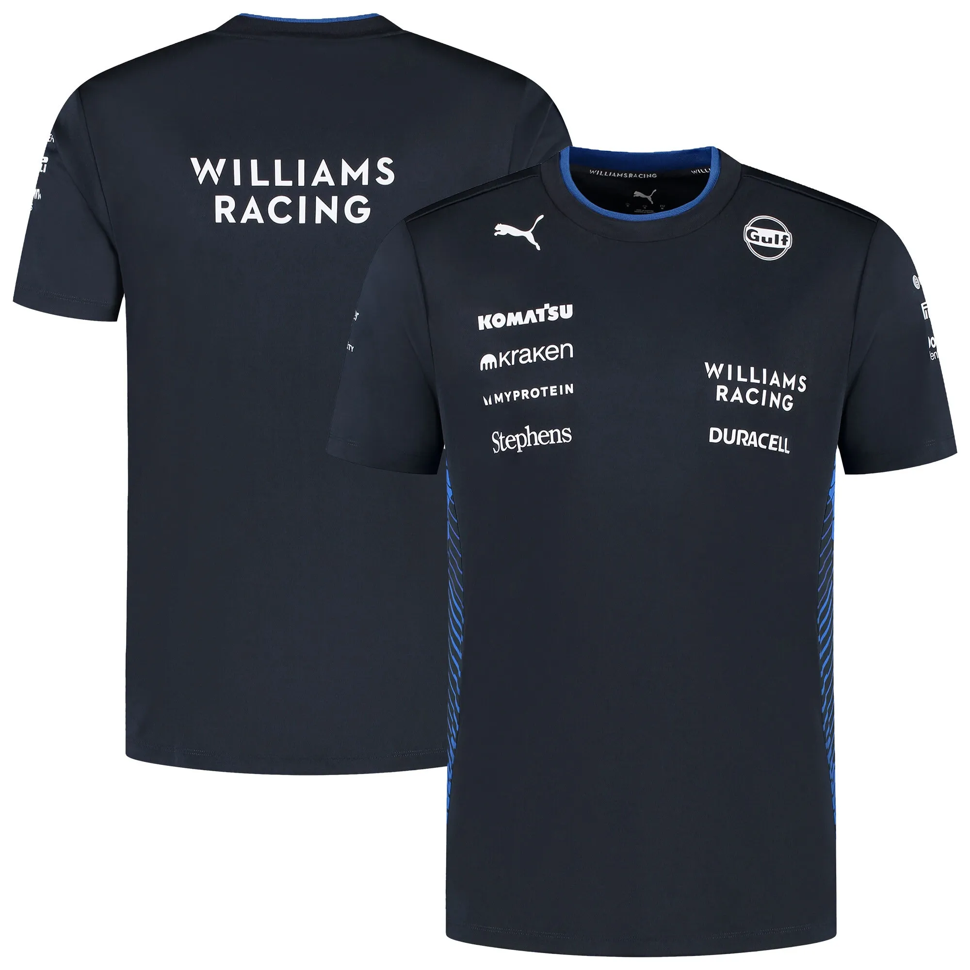 Williams Racing 2025 Team T-Shirt - Navy - Kids