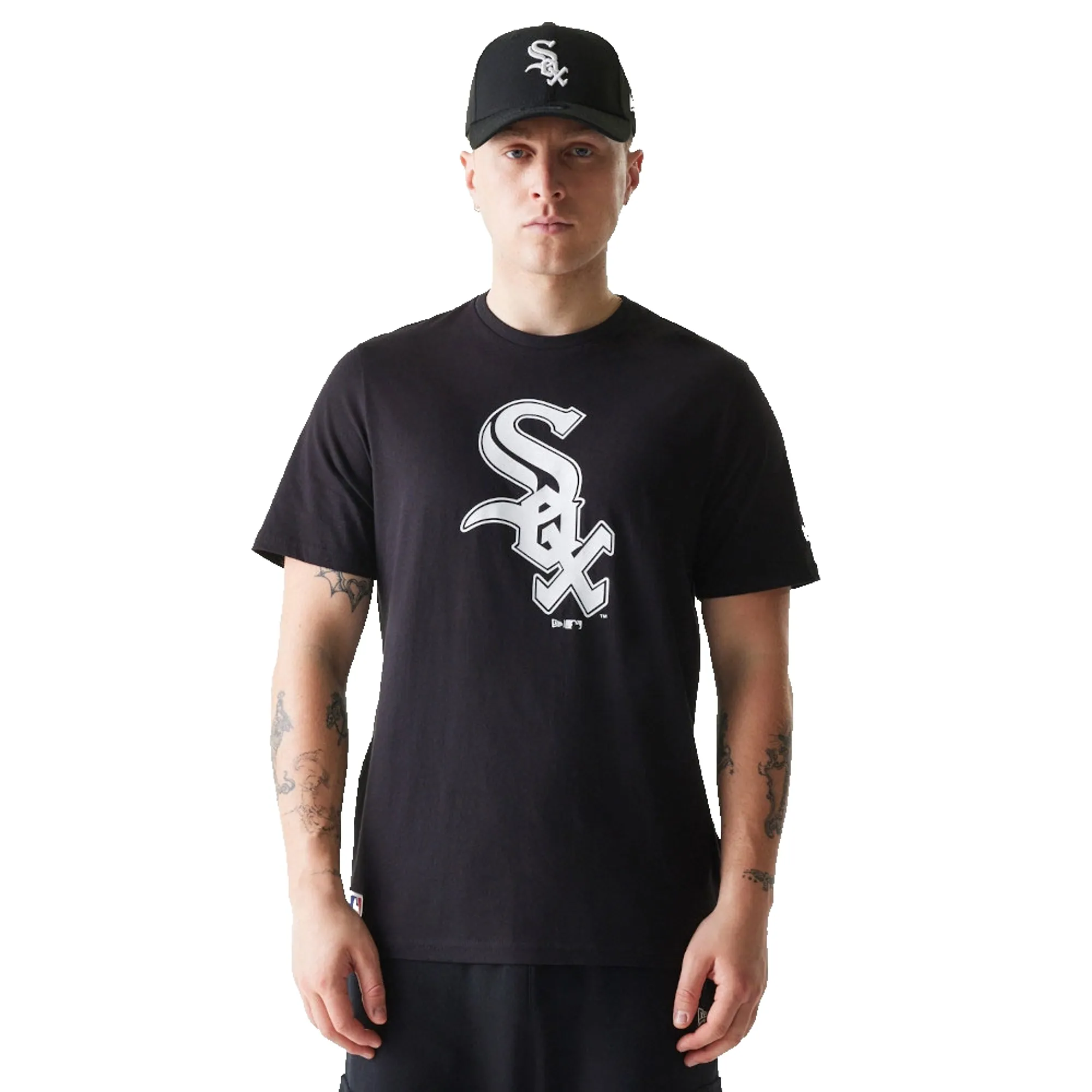 Chicago White Sox MLB Regular Black T-Shirt New Era Cap adult unisex