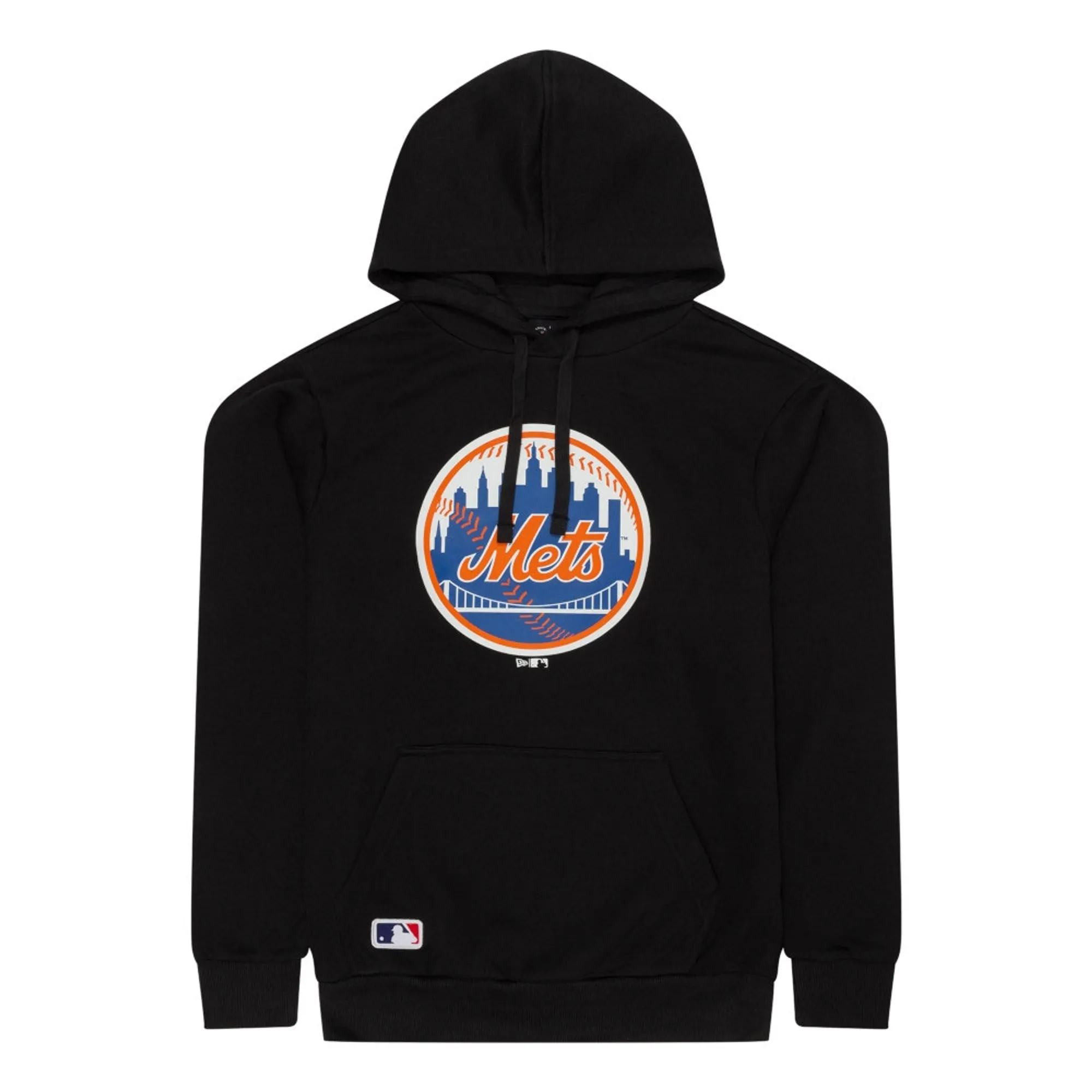 New York Mets MLB Regular Black Pullover Hoodie New Era Cap adult unisex
