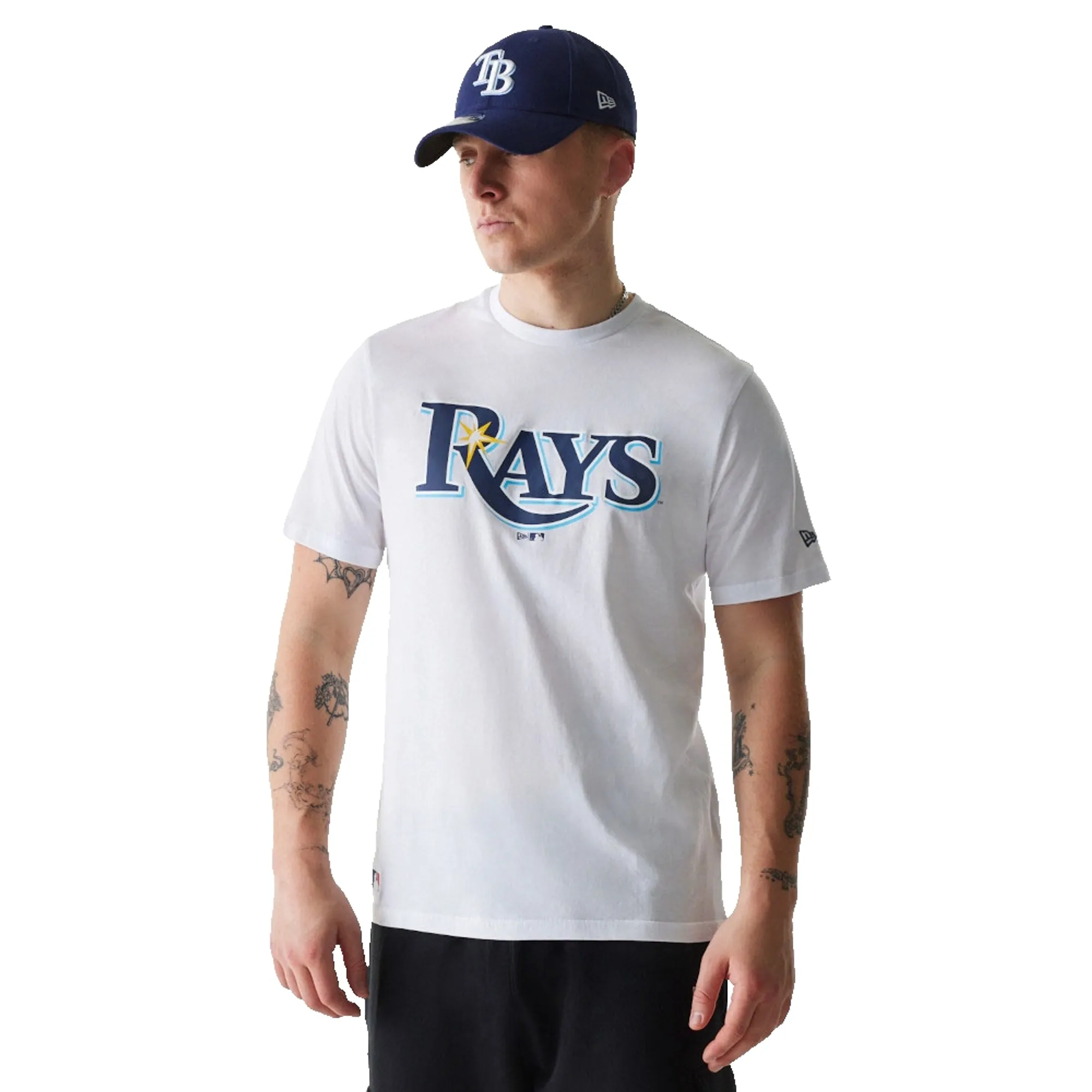 Tampa Bay Rays MLB Regular White T-Shirt New Era Cap adult unisex