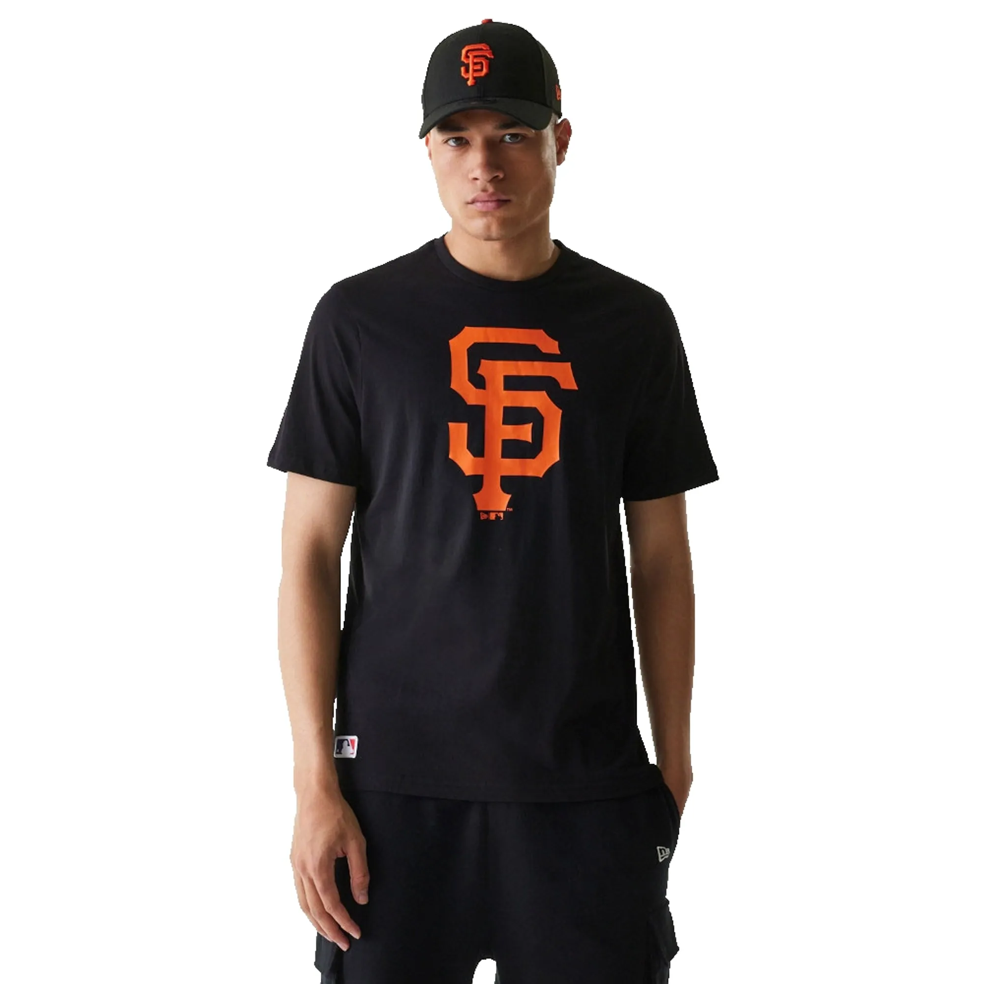 San Francisco Giants MLB Regular Black T-Shirt New Era Cap adult unisex