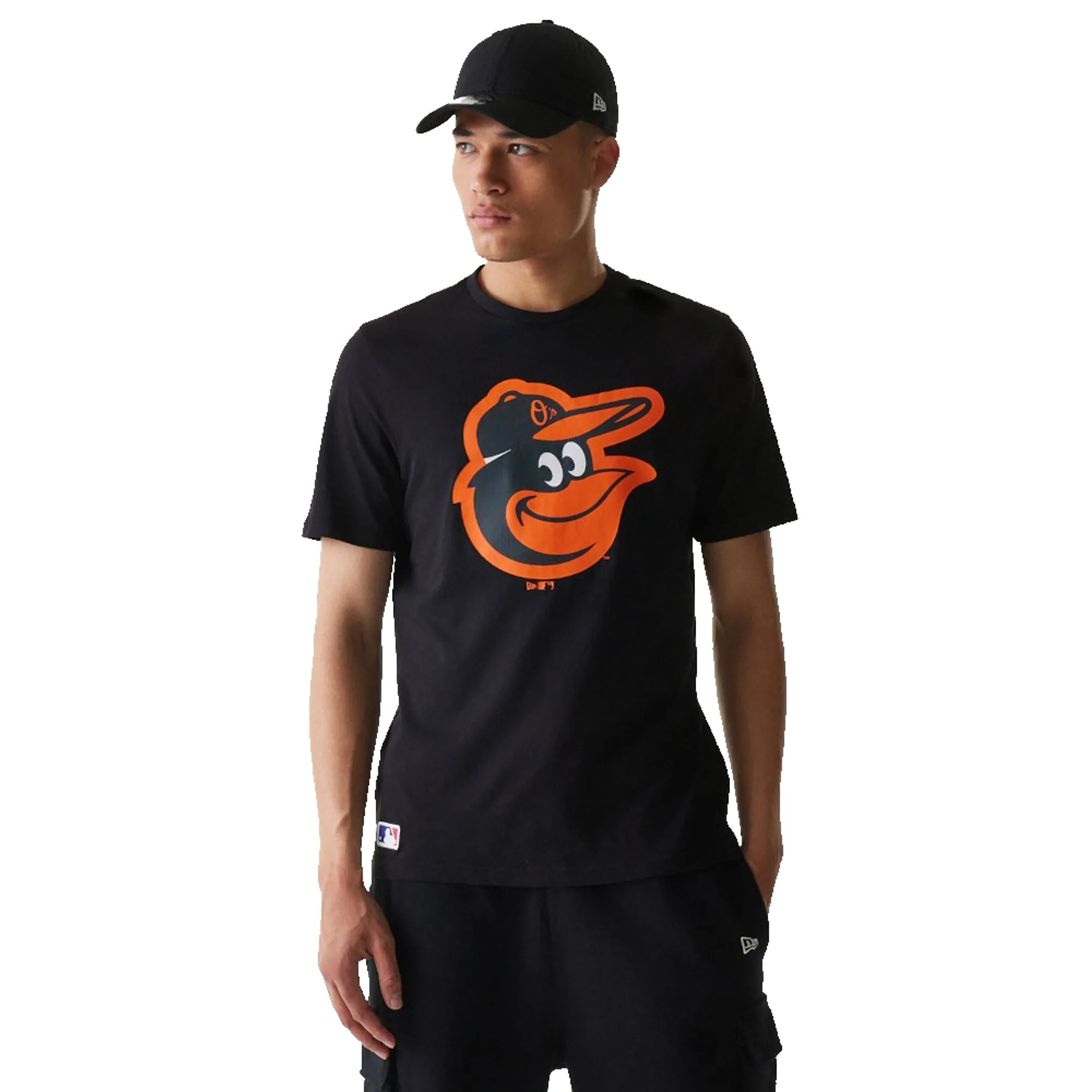 Baltimore Orioles MLB Regular Black T-Shirt New Era Cap adult unisex