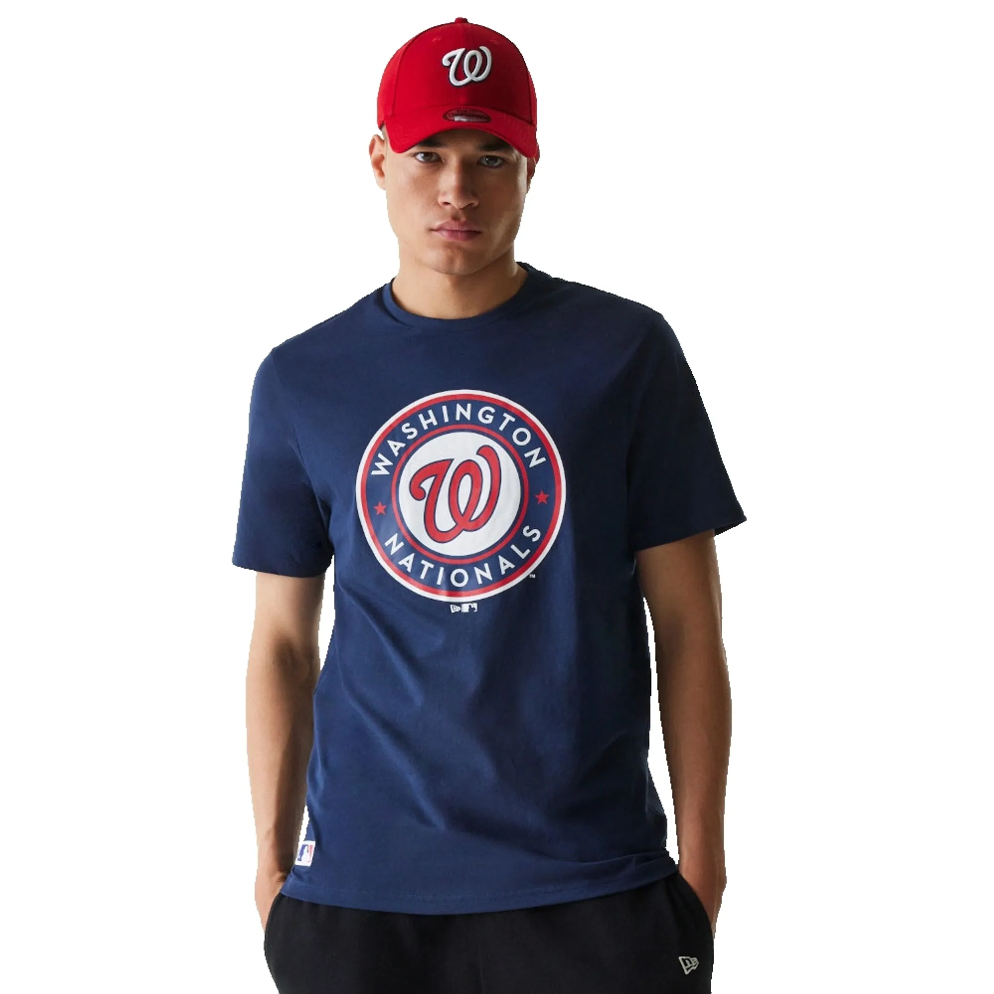 Washington Nationals MLB Regular Dark Blue T-Shirt New Era Cap adult unisex
