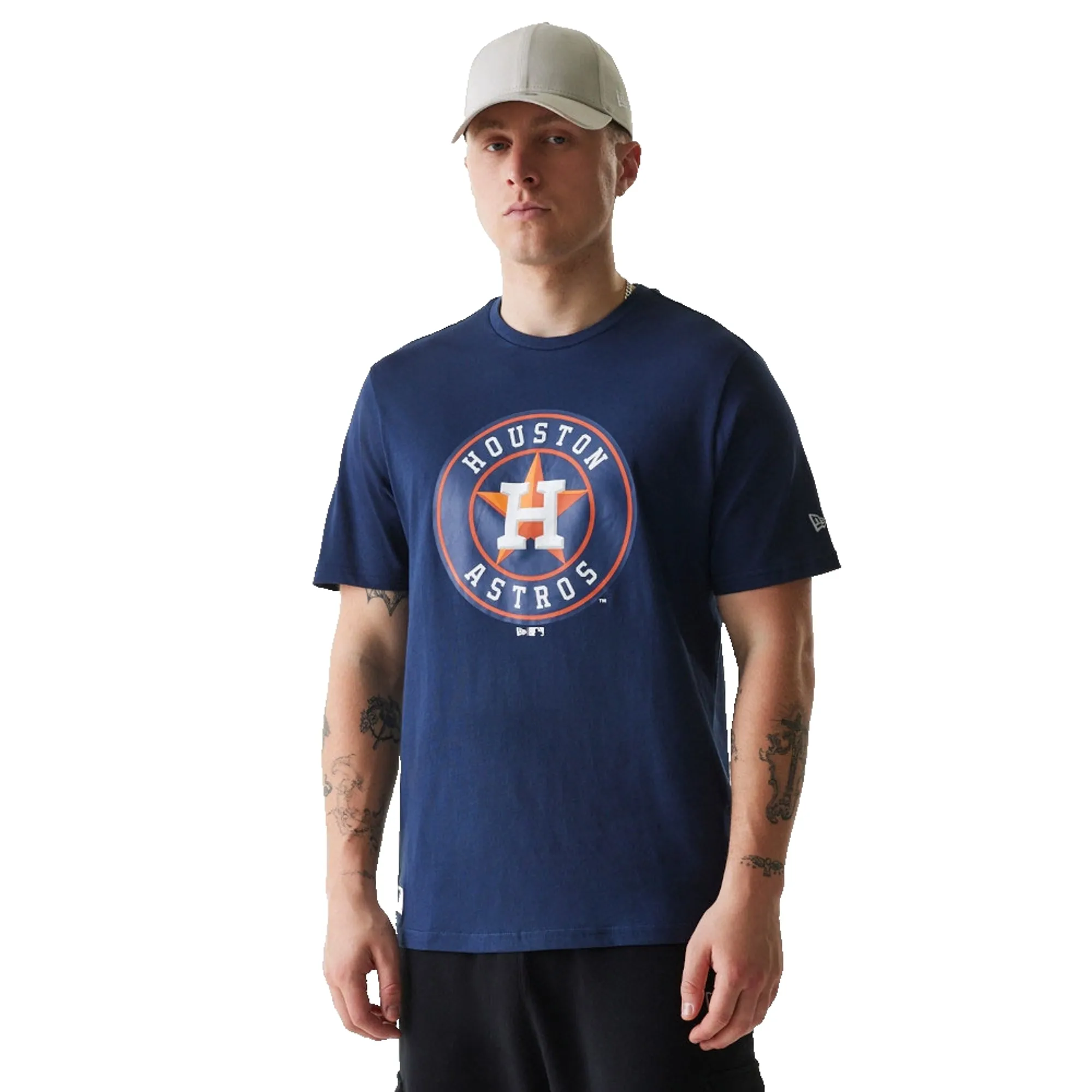Houston Astros MLB Regular Dark Blue T-Shirt New Era Cap adult unisex