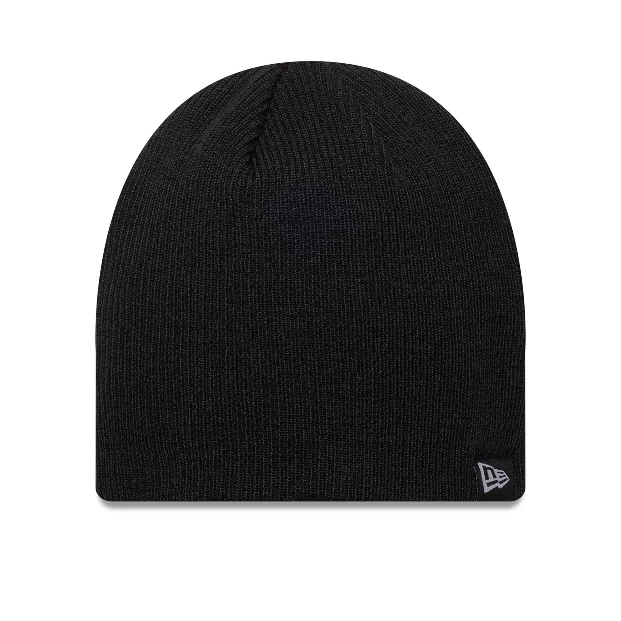 New Era Essential Black Skull Knit Beanie Hat adult unisex