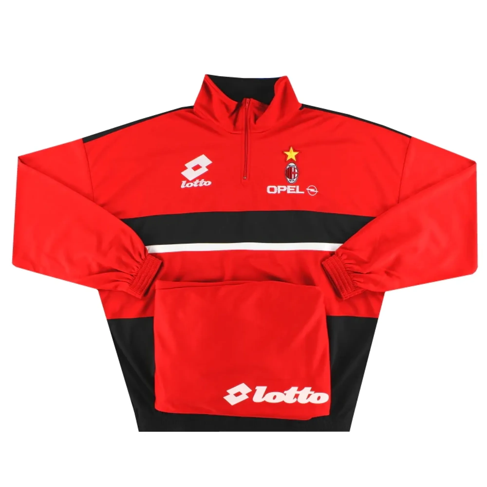 1995-96 AC Milan Lotto 1/4 Zip Tracksuit *BNIB* XXL - AC Milan / BNIB 