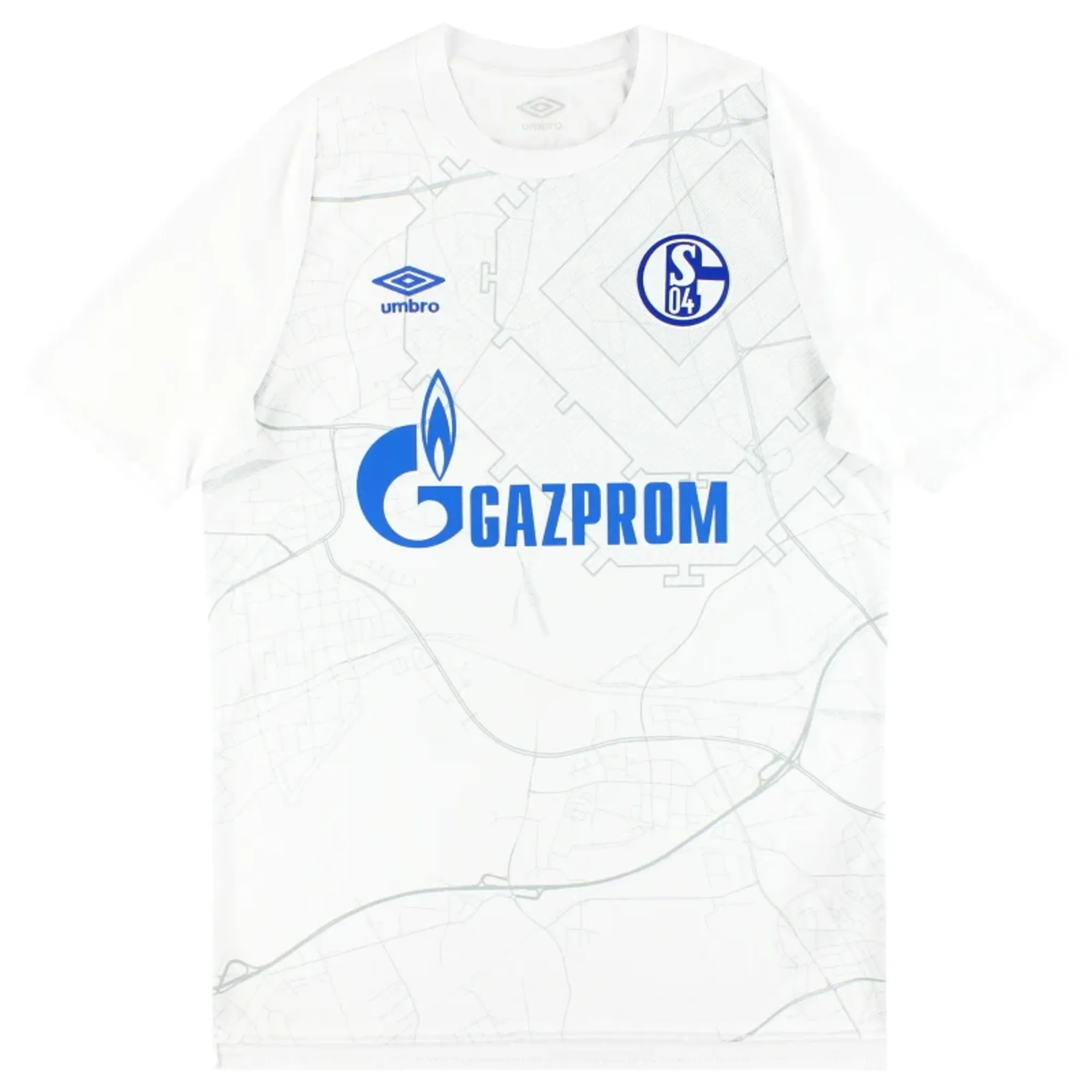 2020-21 Schalke Umbro Away Shirt L - Schalke / Excellent