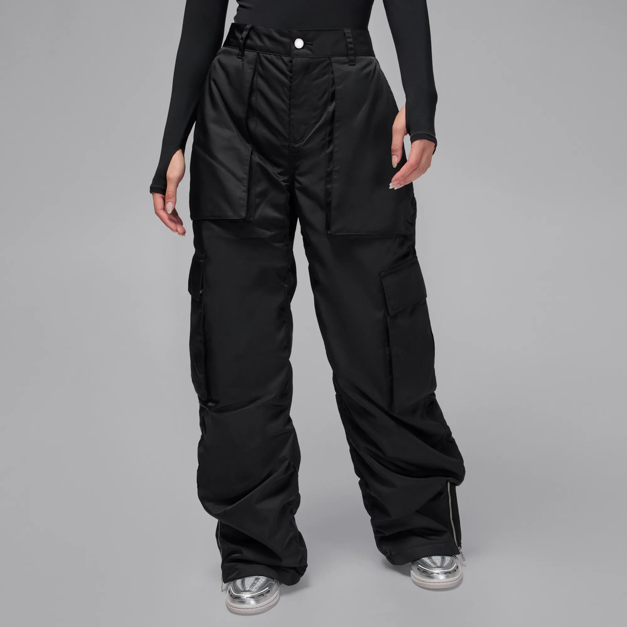 Nike Jordan Flight Women's Mountainside Trousers - Black - Polyester