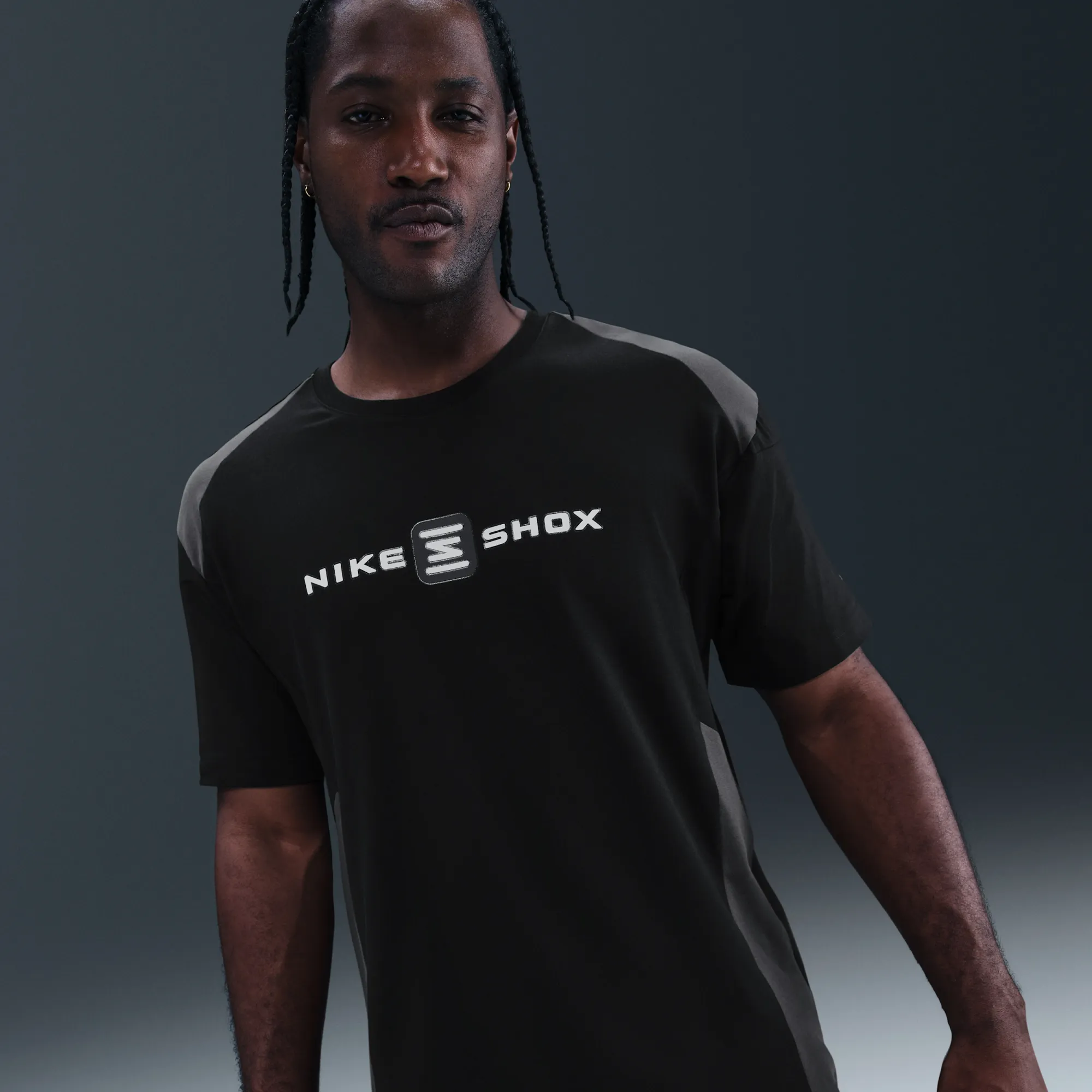 Nike Shox Men's T-Shirt - Black - Cotton
