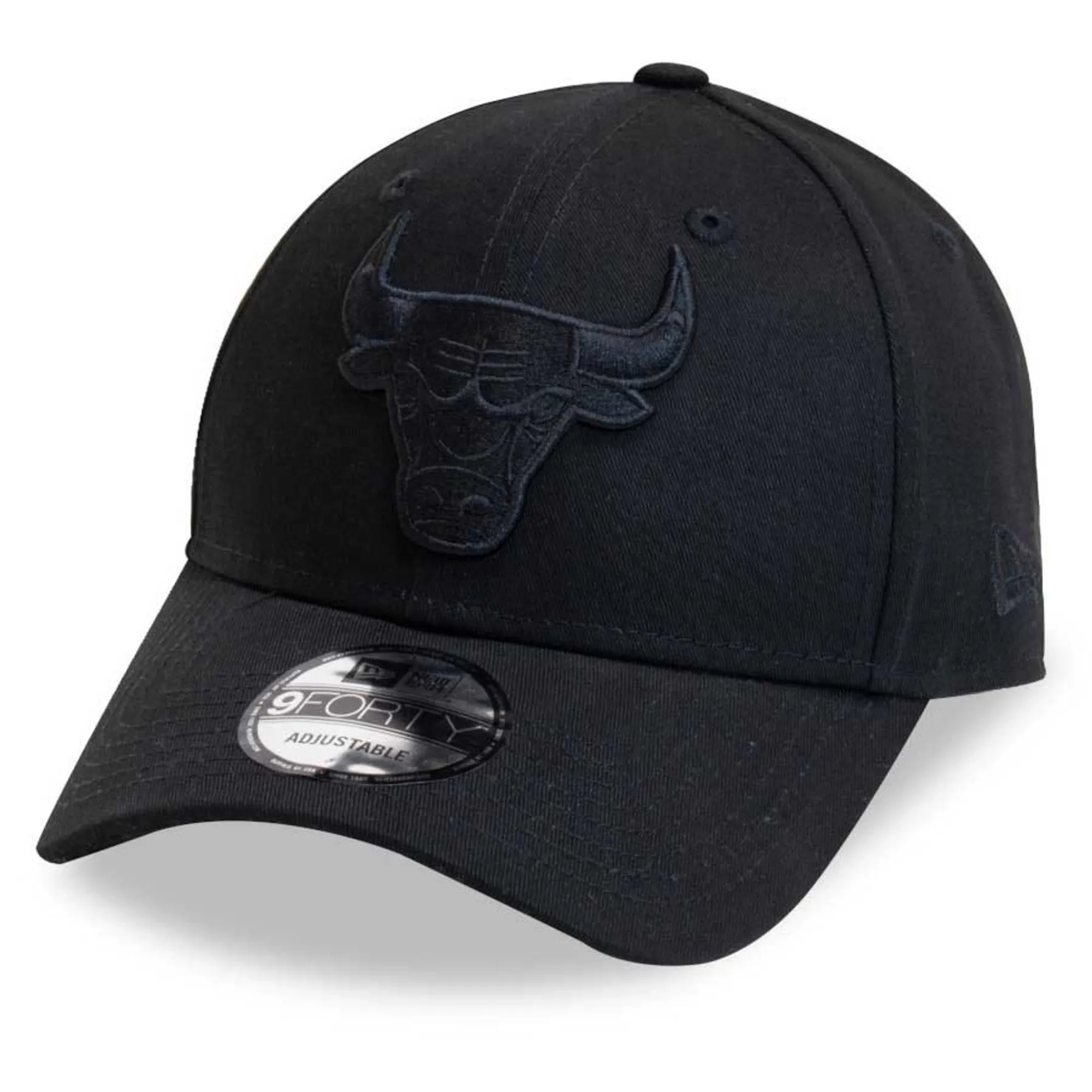 Chicago Bulls NBA Essential Black 9FORTY Adjustable Cap New Era Cap adult unisex