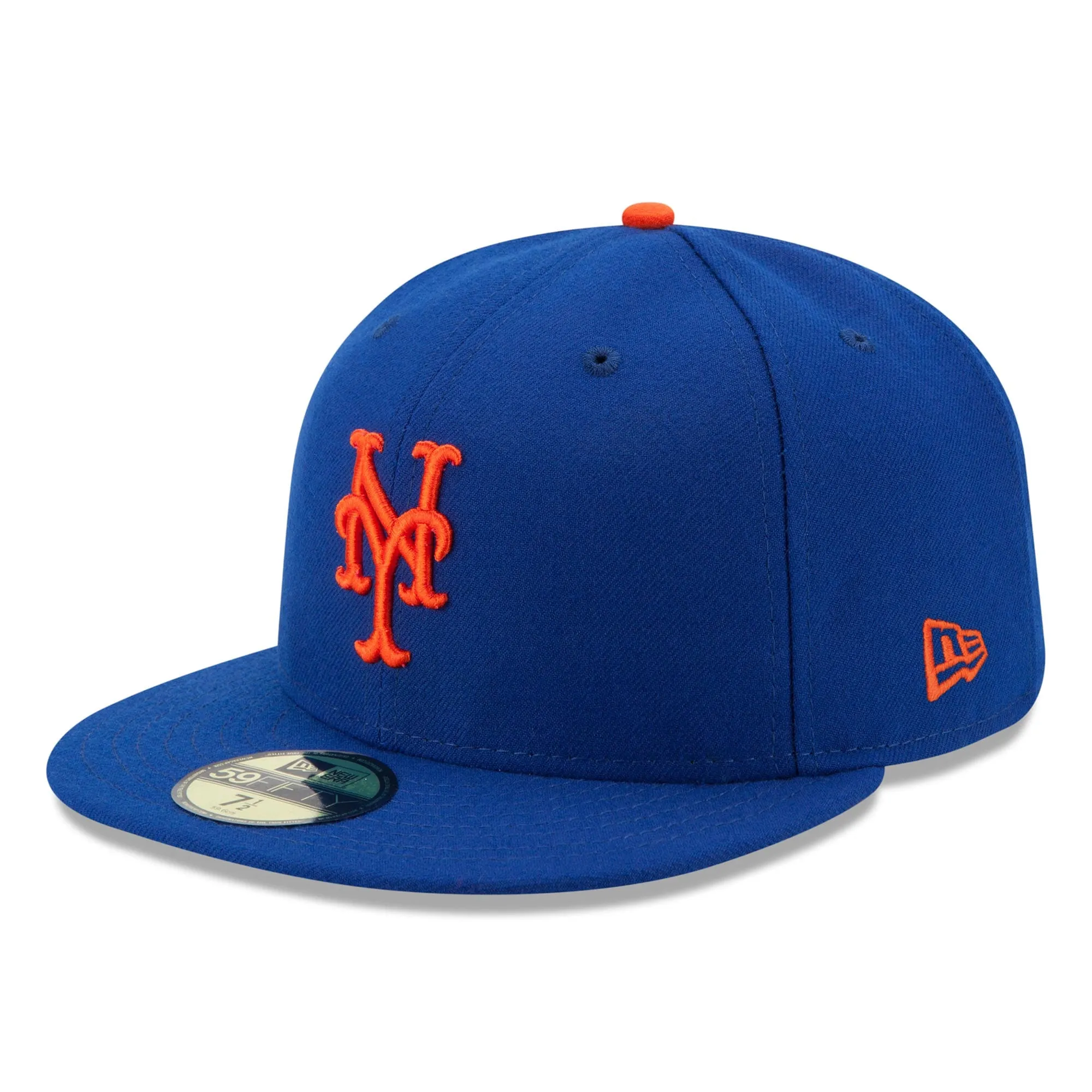 New York Mets AC Perf Blue 59FIFTY Fitted Cap New Era Cap adult unisex